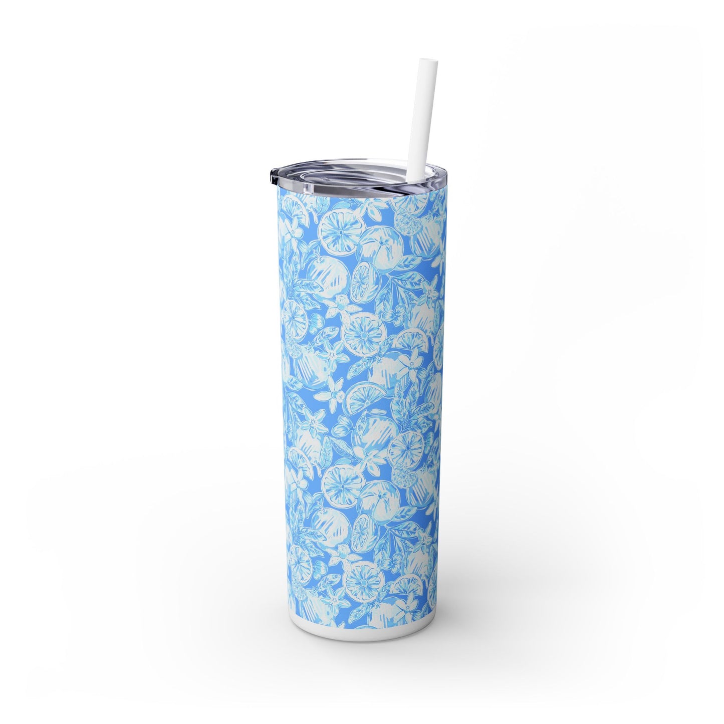 White Orchard Skinny Tumbler