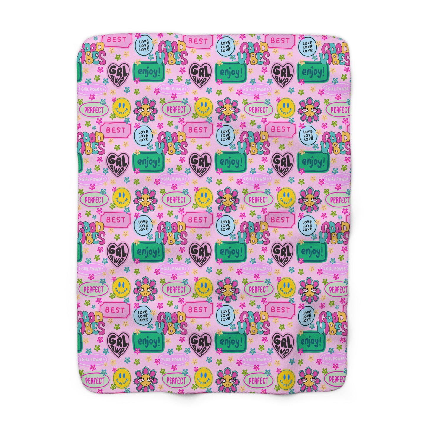 Girl Power, Good Vibes Blanket