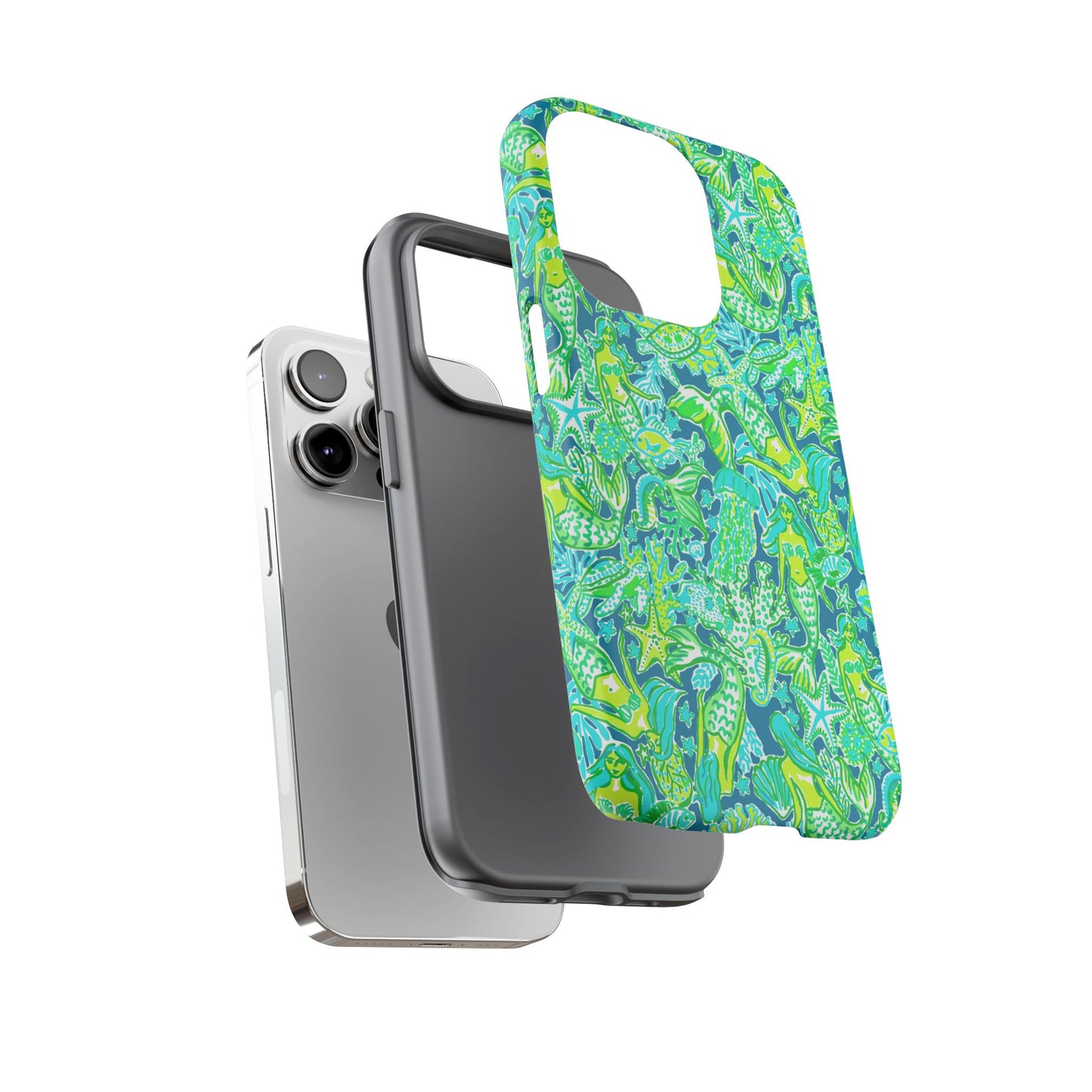 Emerald Mermaid iPhone Case