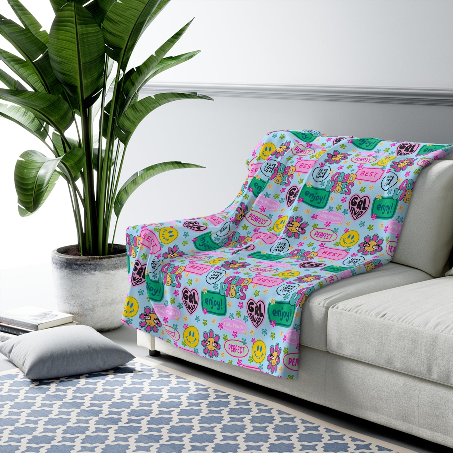 Girl Power, Good Vibes Blanket