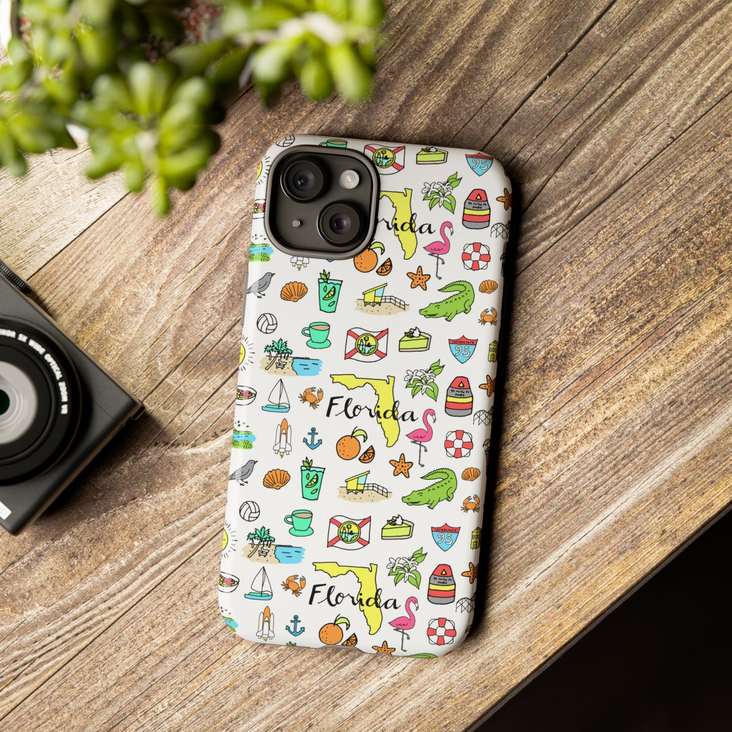 Tropicool Florida iPhone Case
