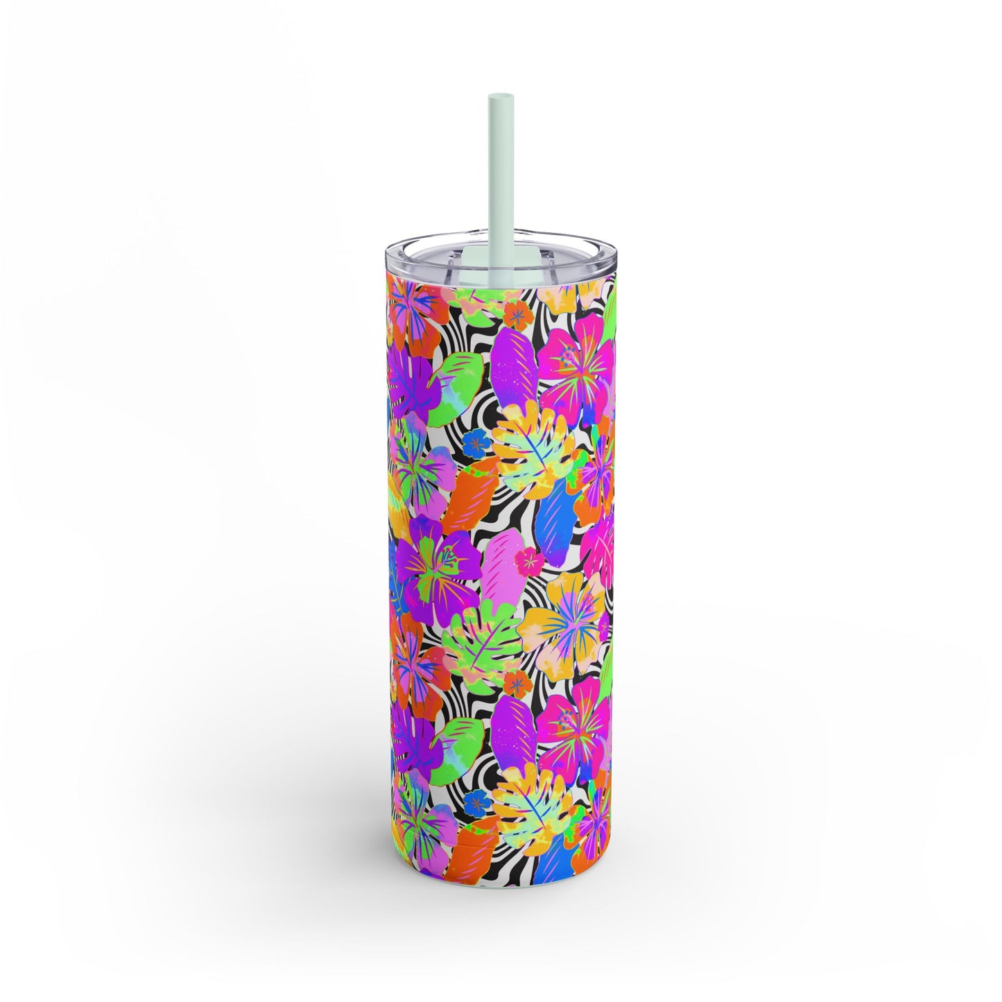 Fueling the Fire Skinny Tumbler with screw-on slide