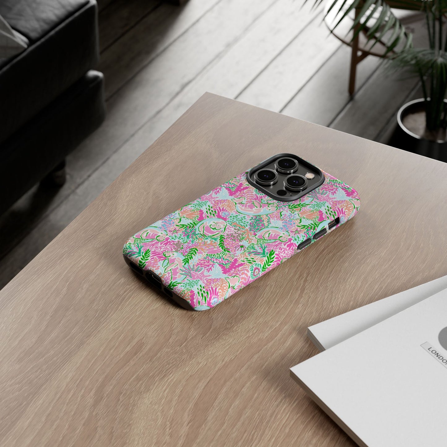 Manatee Paradise iPhone Case