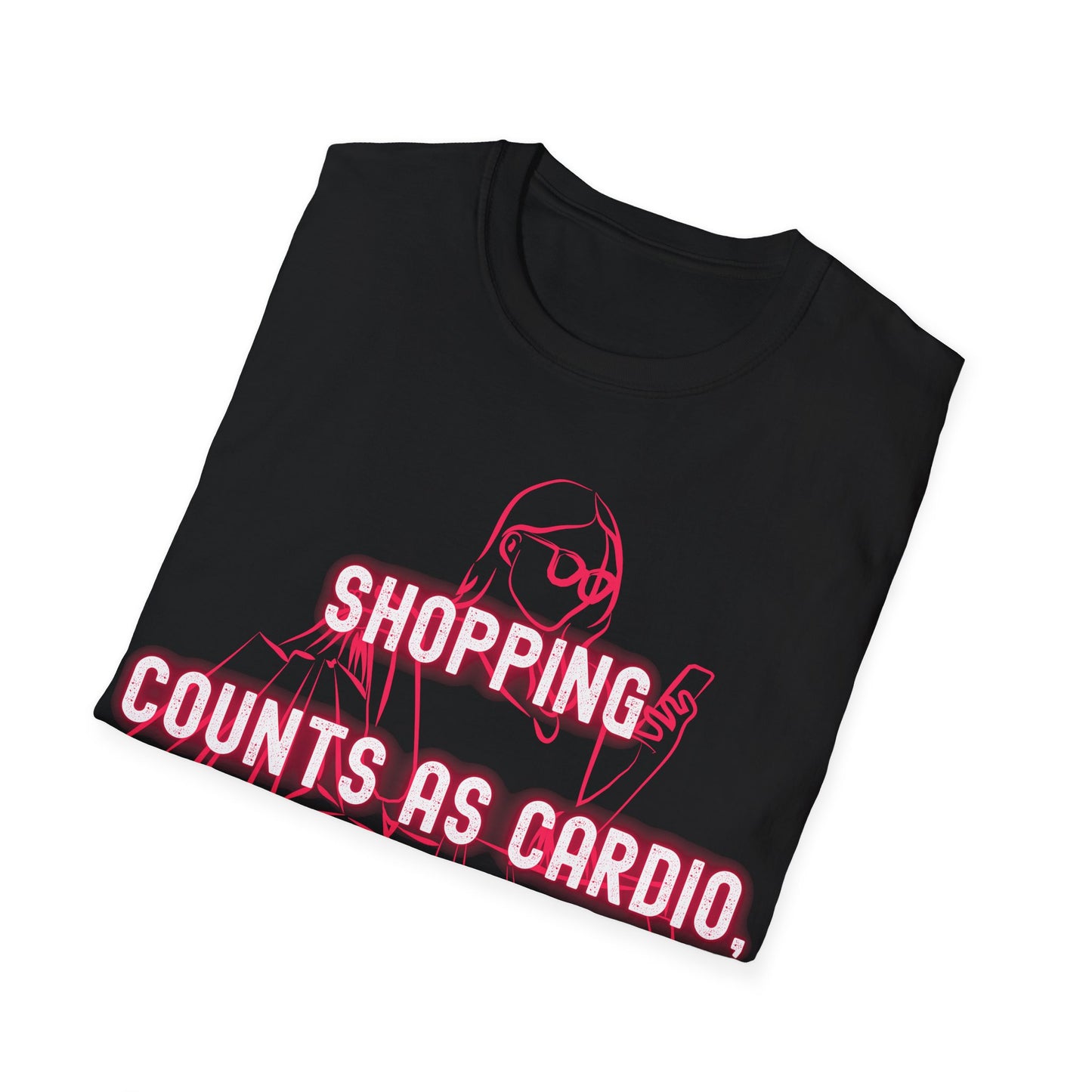Shop 'Til You Drop | black | Unisex