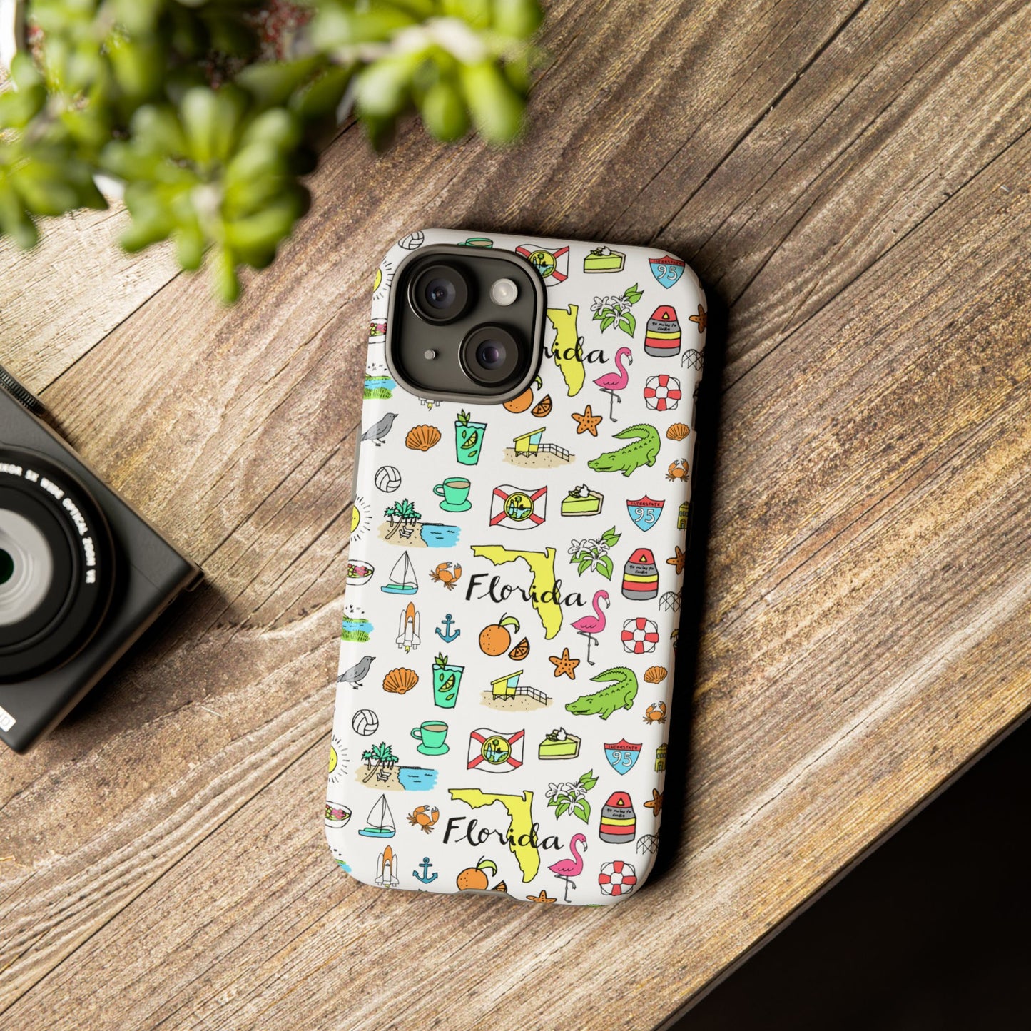 Tropicool Florida iPhone Case
