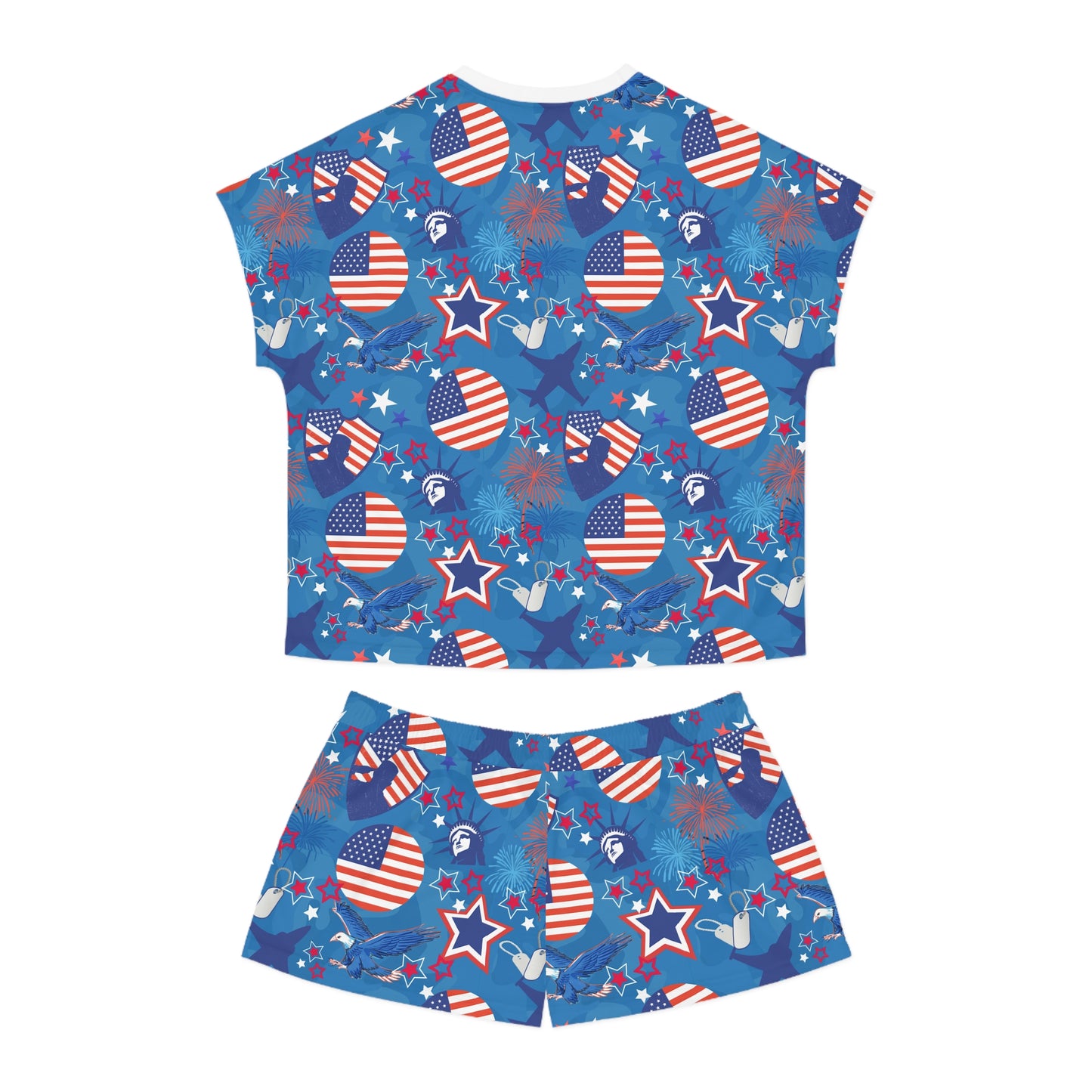 Patriot Duty Women's Short Pajama Set