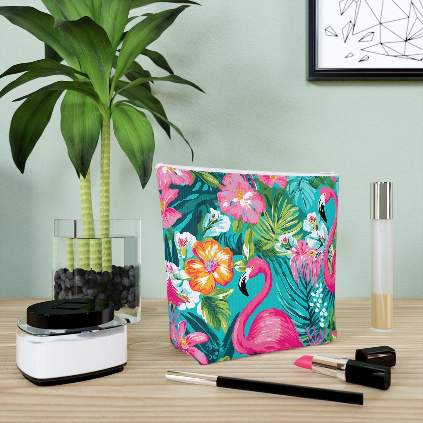 Pink Paradise Cosmetic Bag