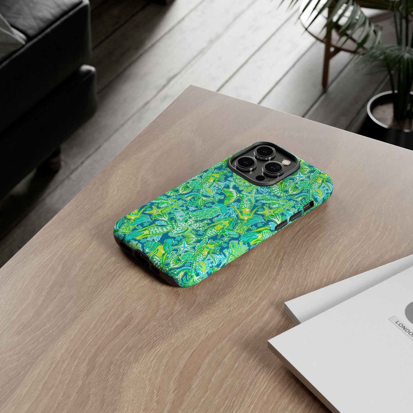 Emerald Mermaid iPhone Case