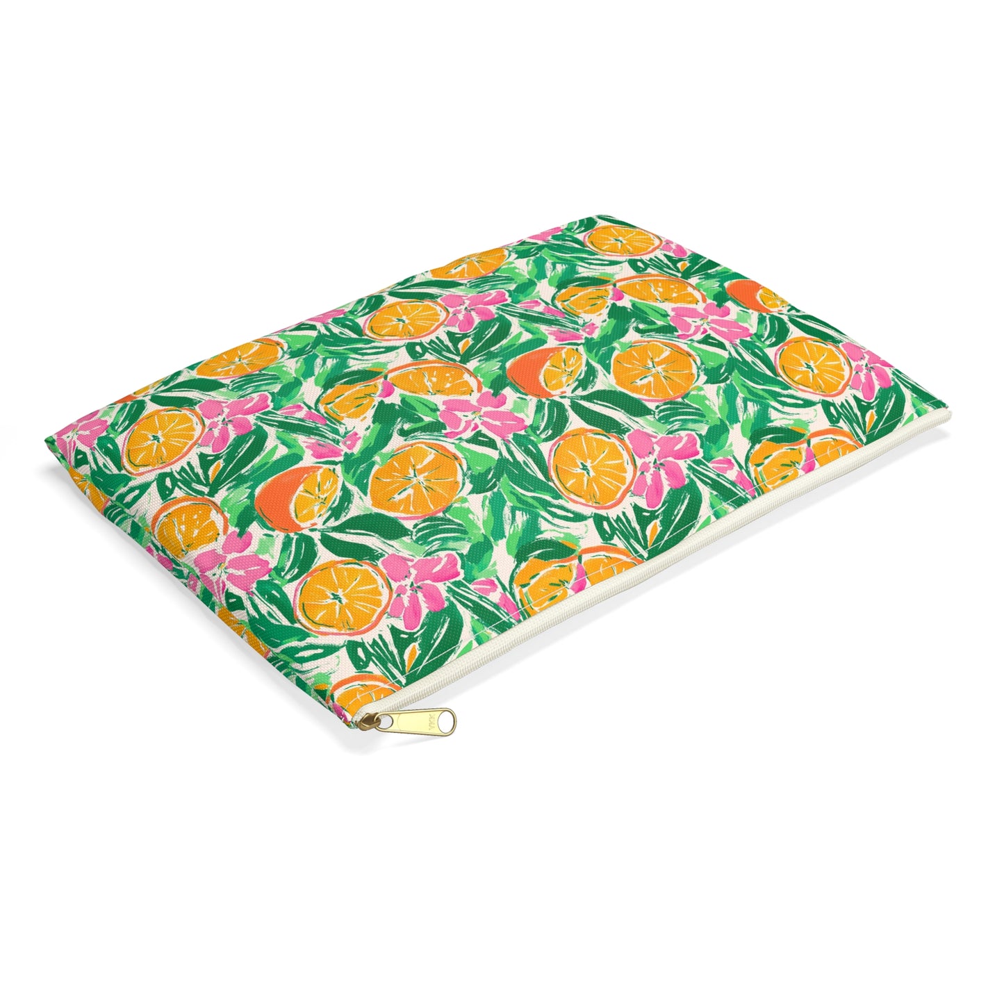 Sunshine Citrus Accessory Pouch