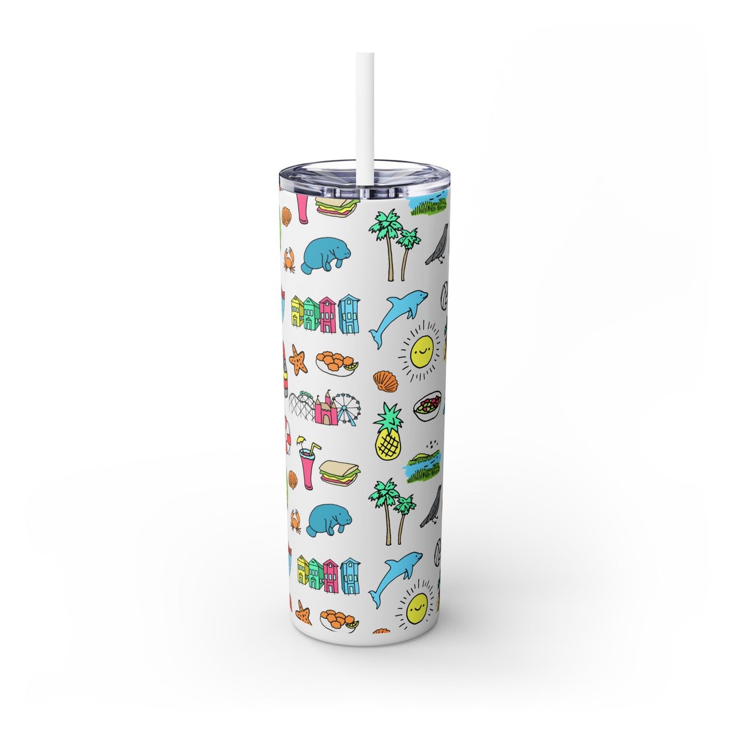 Tropicool Florida Skinny Tumbler