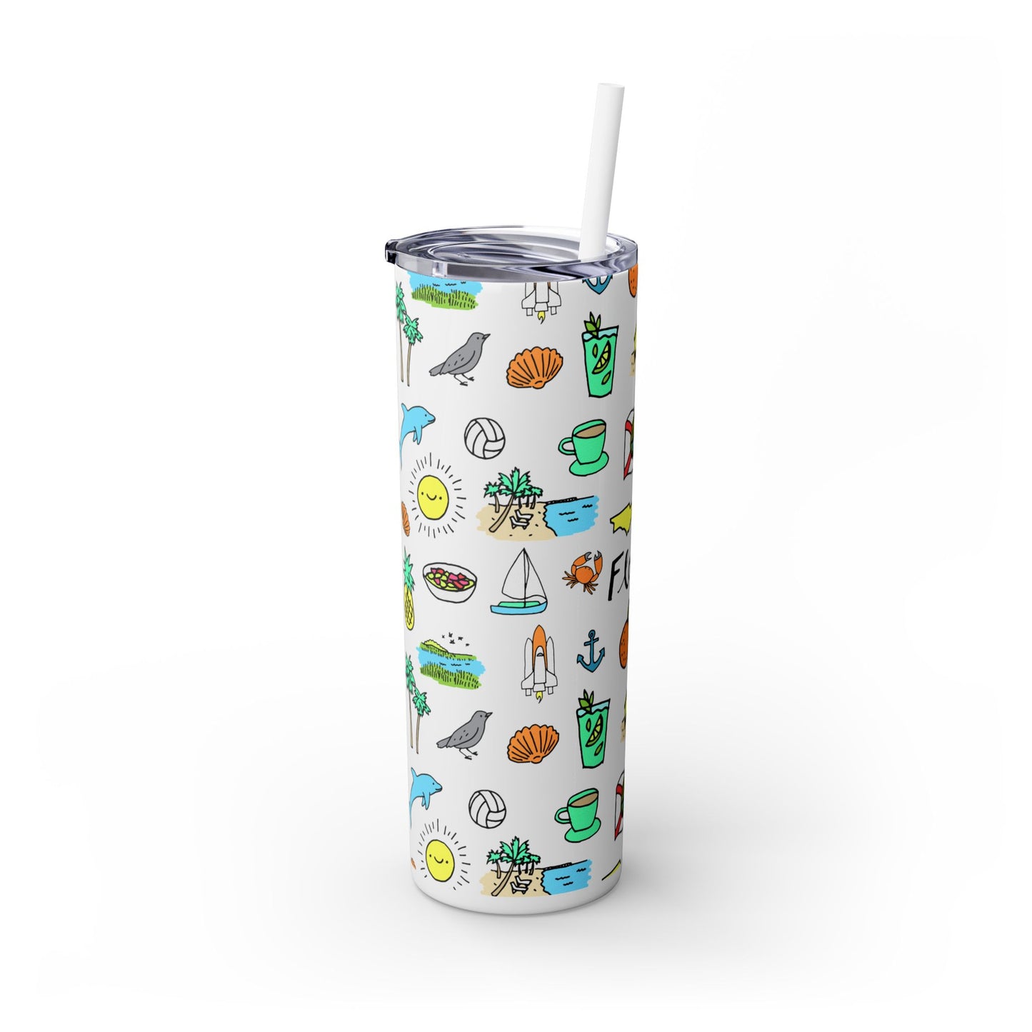Tropicool Florida Skinny Tumbler