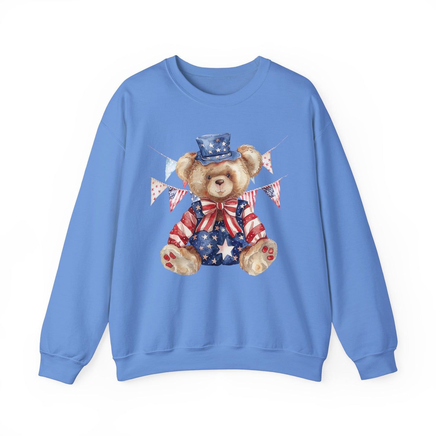 Patriotic Teddy Bear Sweatshirt | Unisex