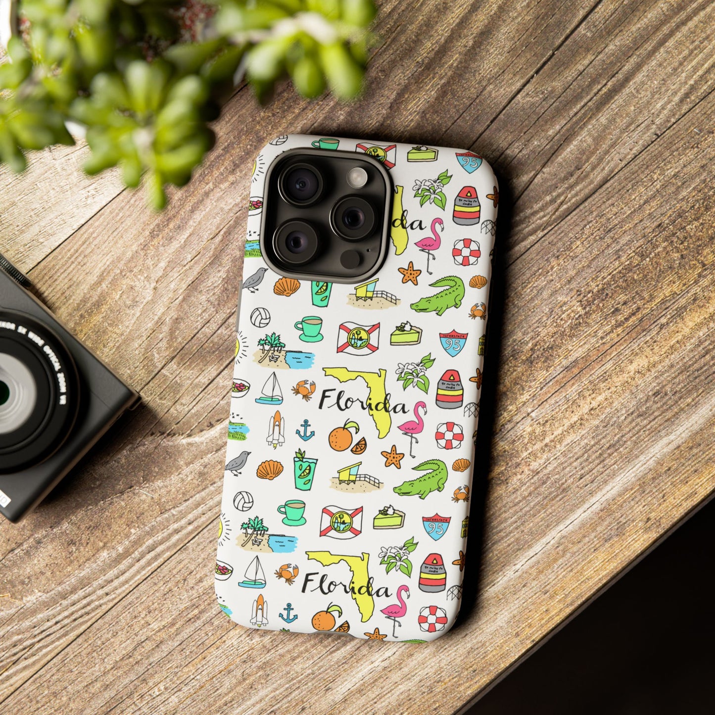 Tropicool Florida iPhone Case