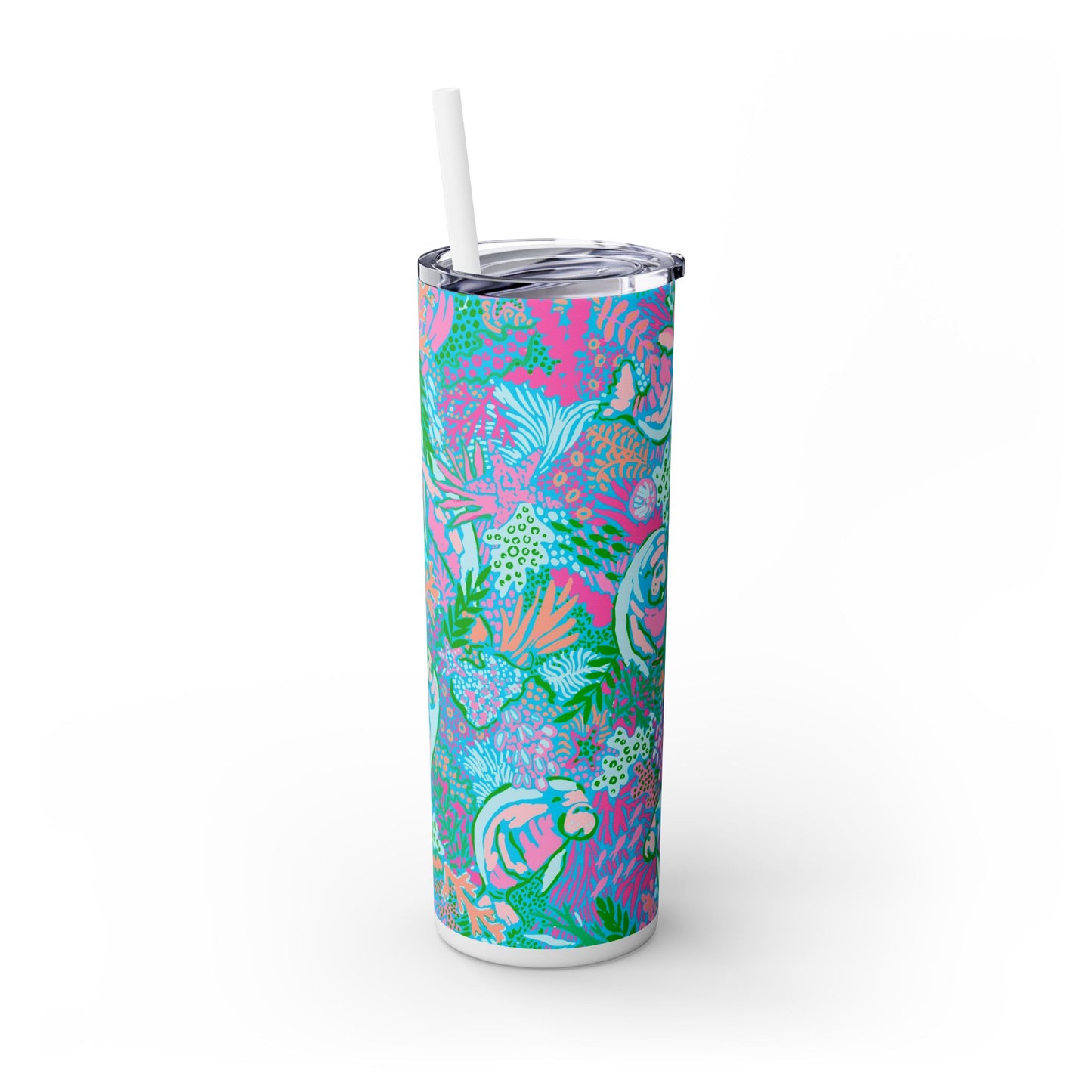 Manatee Paradise Skinny Tumbler