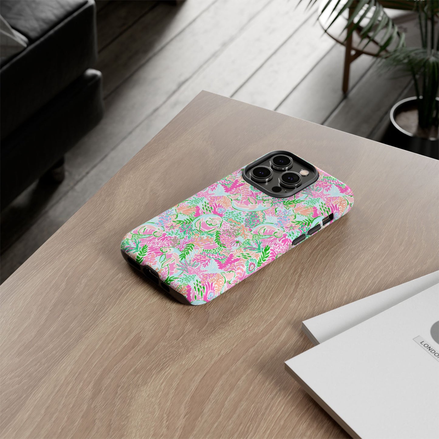 Manatee Paradise iPhone Case