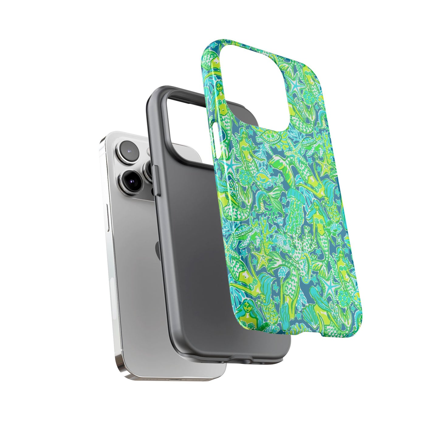 Emerald Mermaid iPhone Case