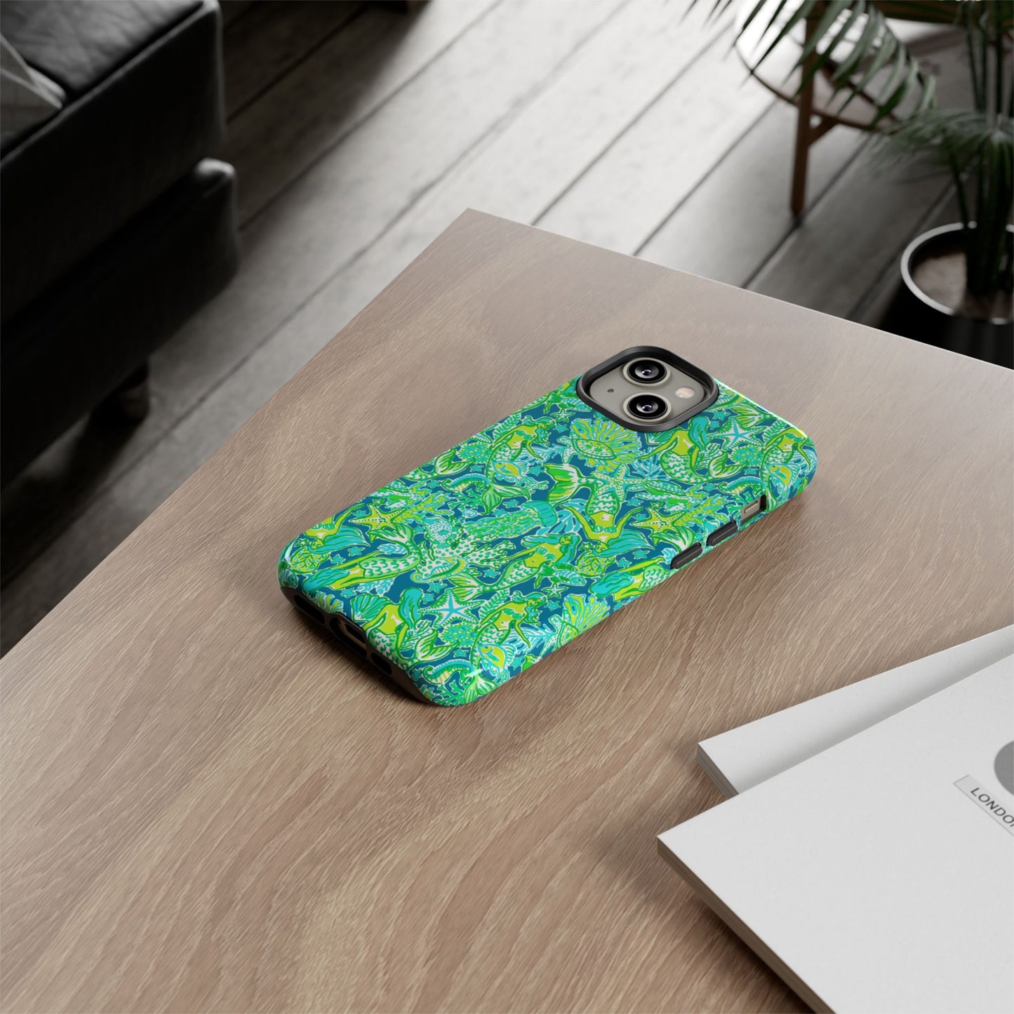 Emerald Mermaid iPhone Case