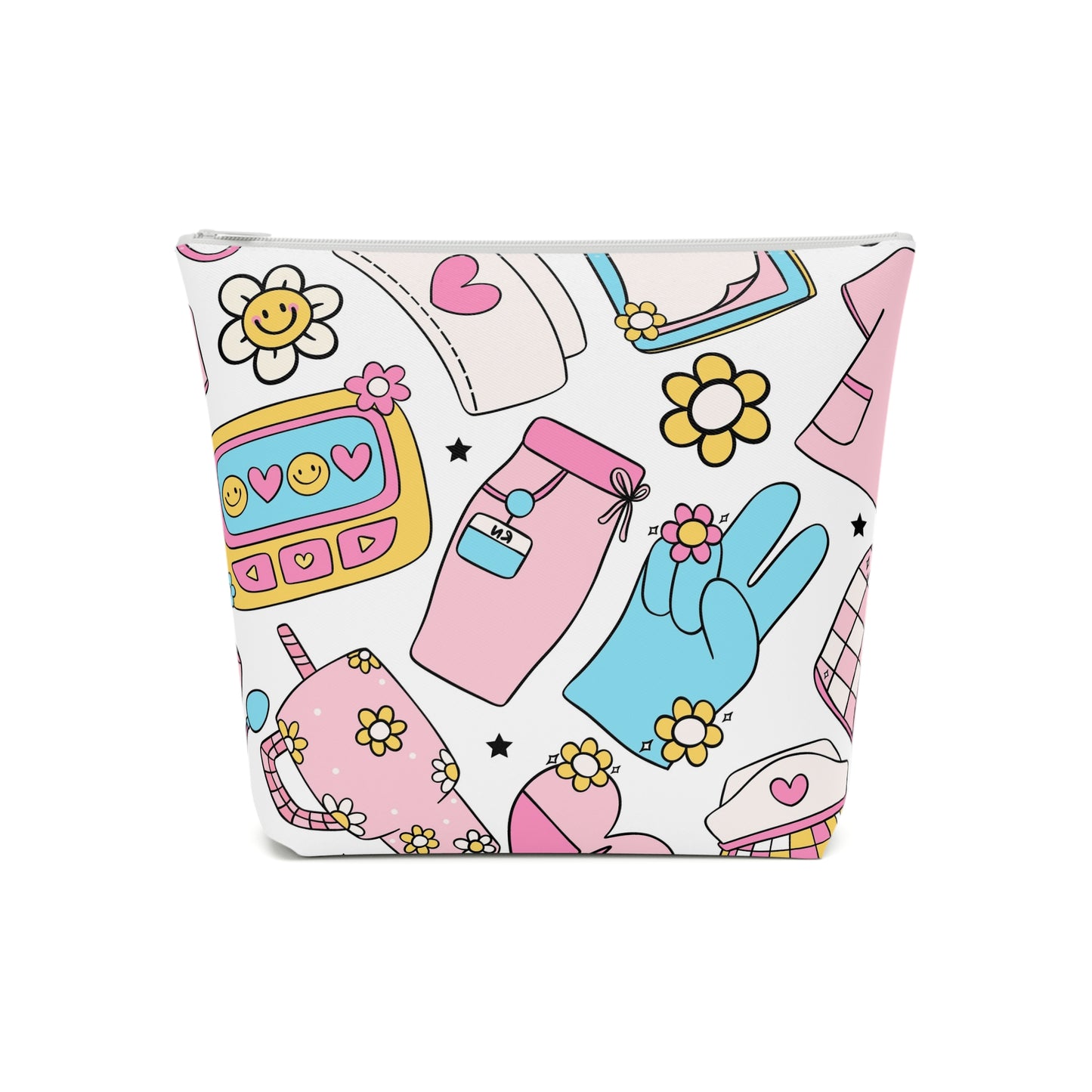 Nurse Cotton Cosmetic Bag