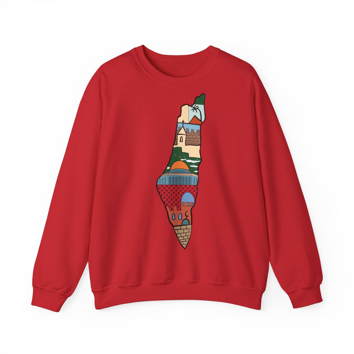 Mapwear: Palestine Edition Sweatshirt | Men