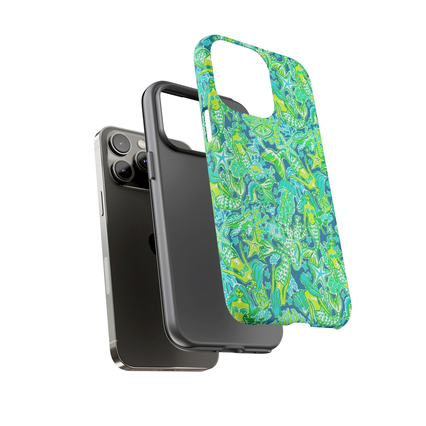 Emerald Mermaid iPhone Case