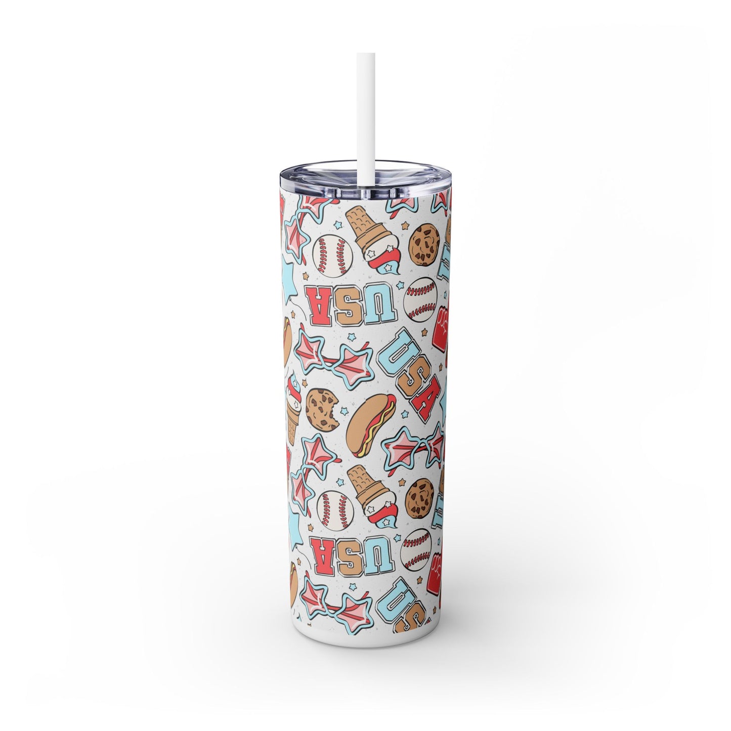American Treats Skinny Tumbler