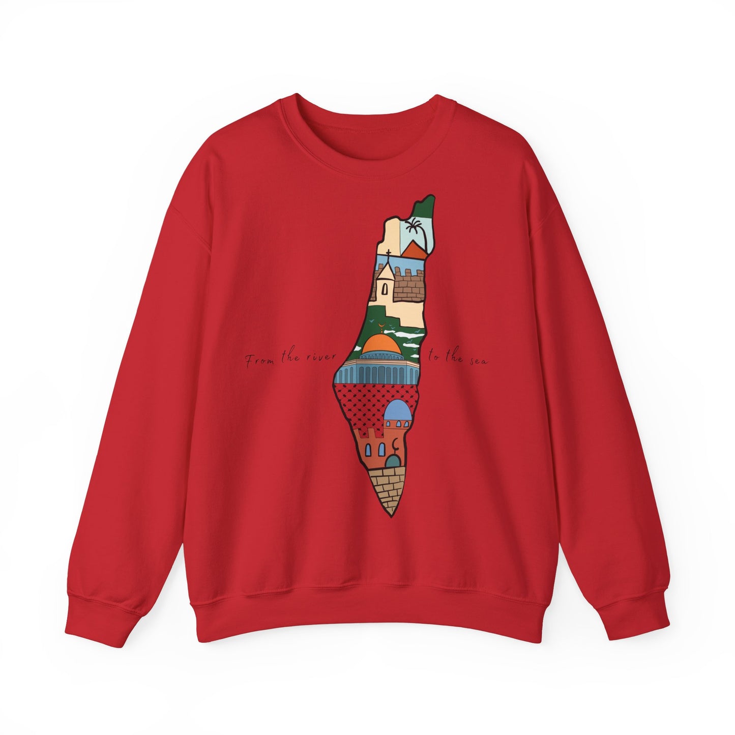 Mapwear: Palestine Edition Sweatshirt | Men