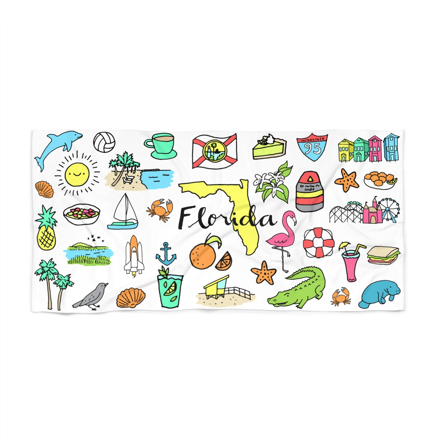 Tropicool Florida Towel