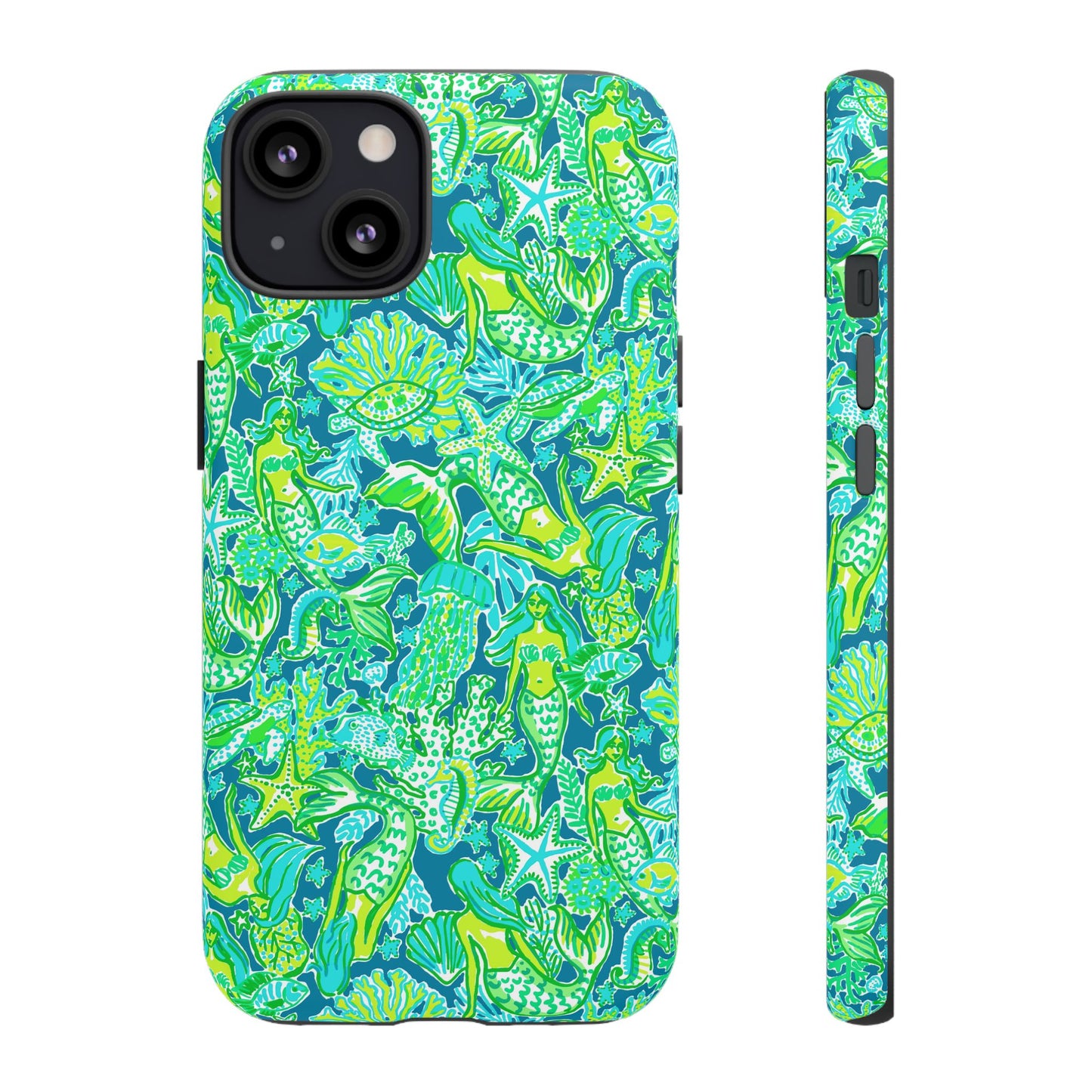 Emerald Mermaid iPhone Case