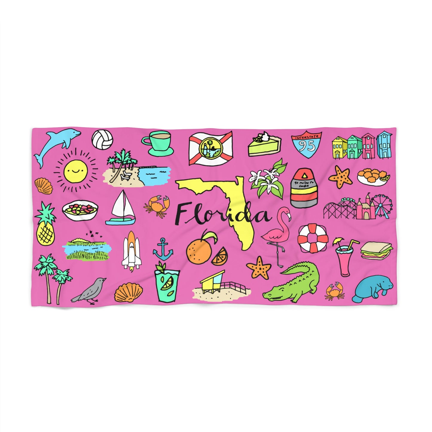 Tropicool Florida Towel