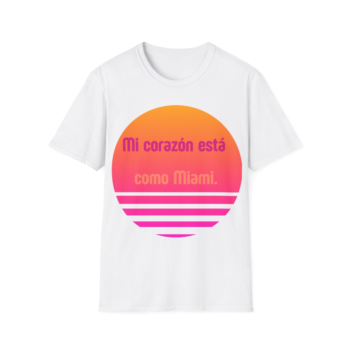 Heart in the 305 | white | Unisex