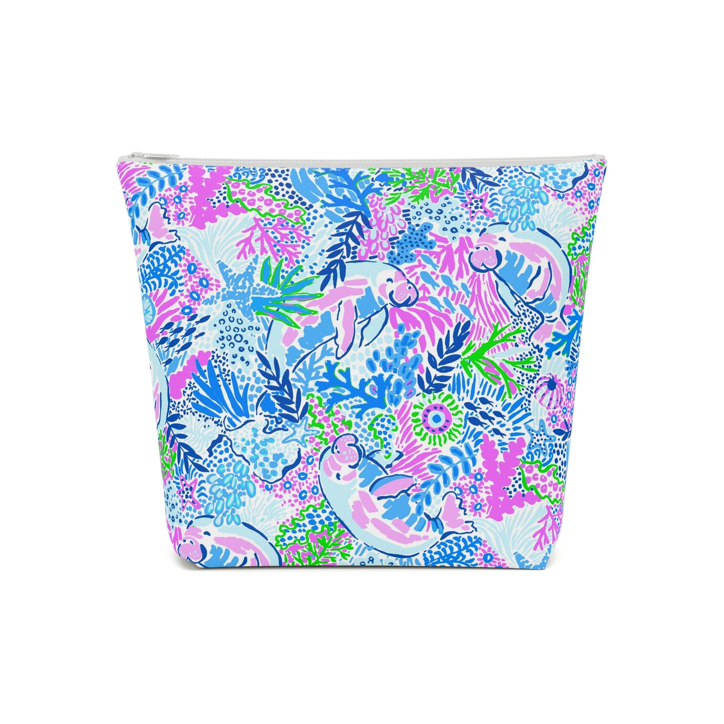 Manatee Paradise Cosmetic Bag