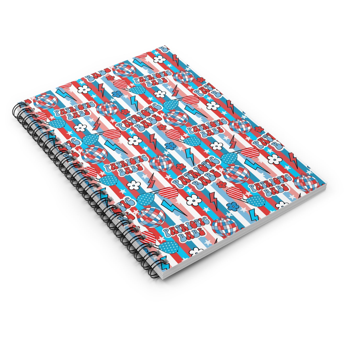 Patriotic Babe Notebook