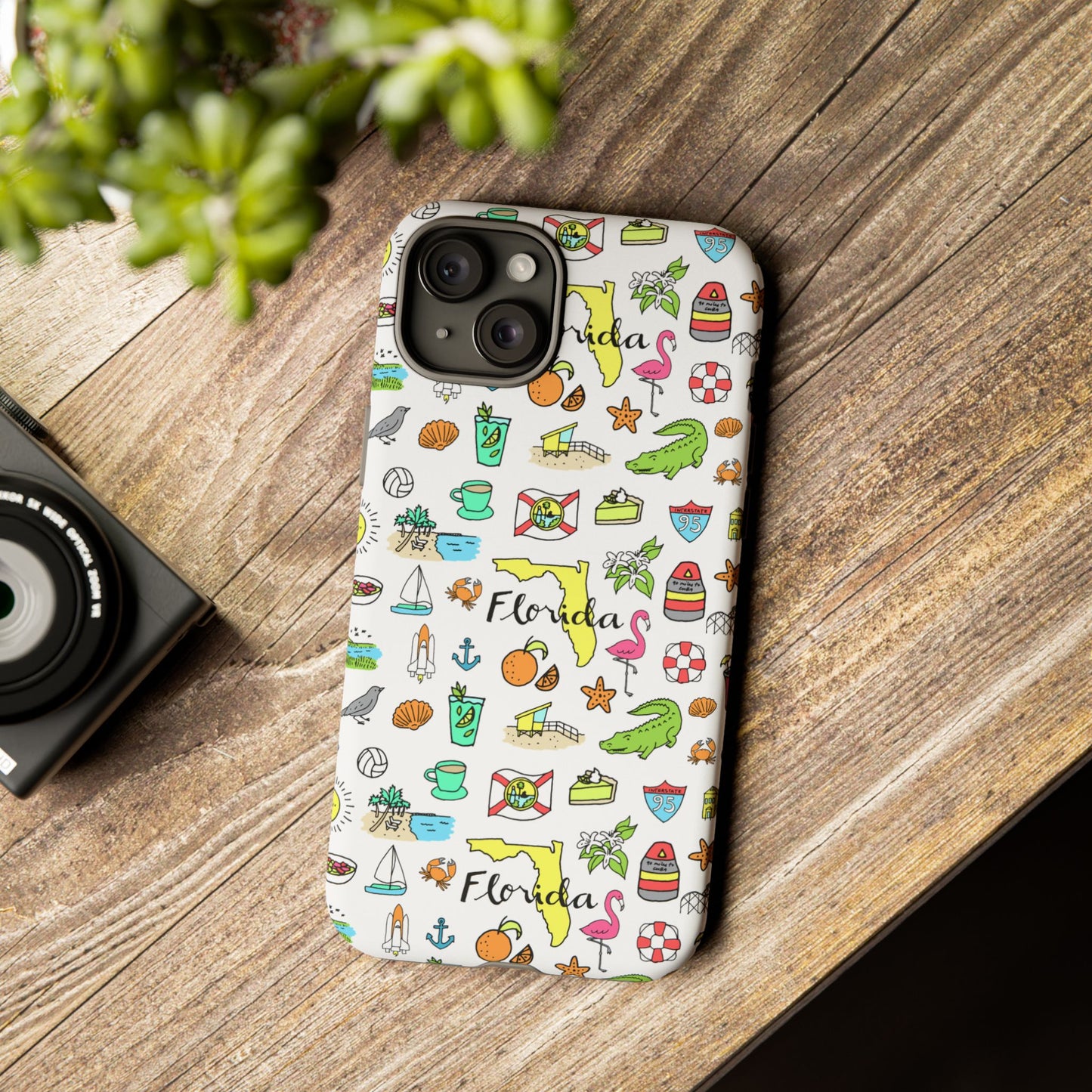 Tropicool Florida iPhone Case
