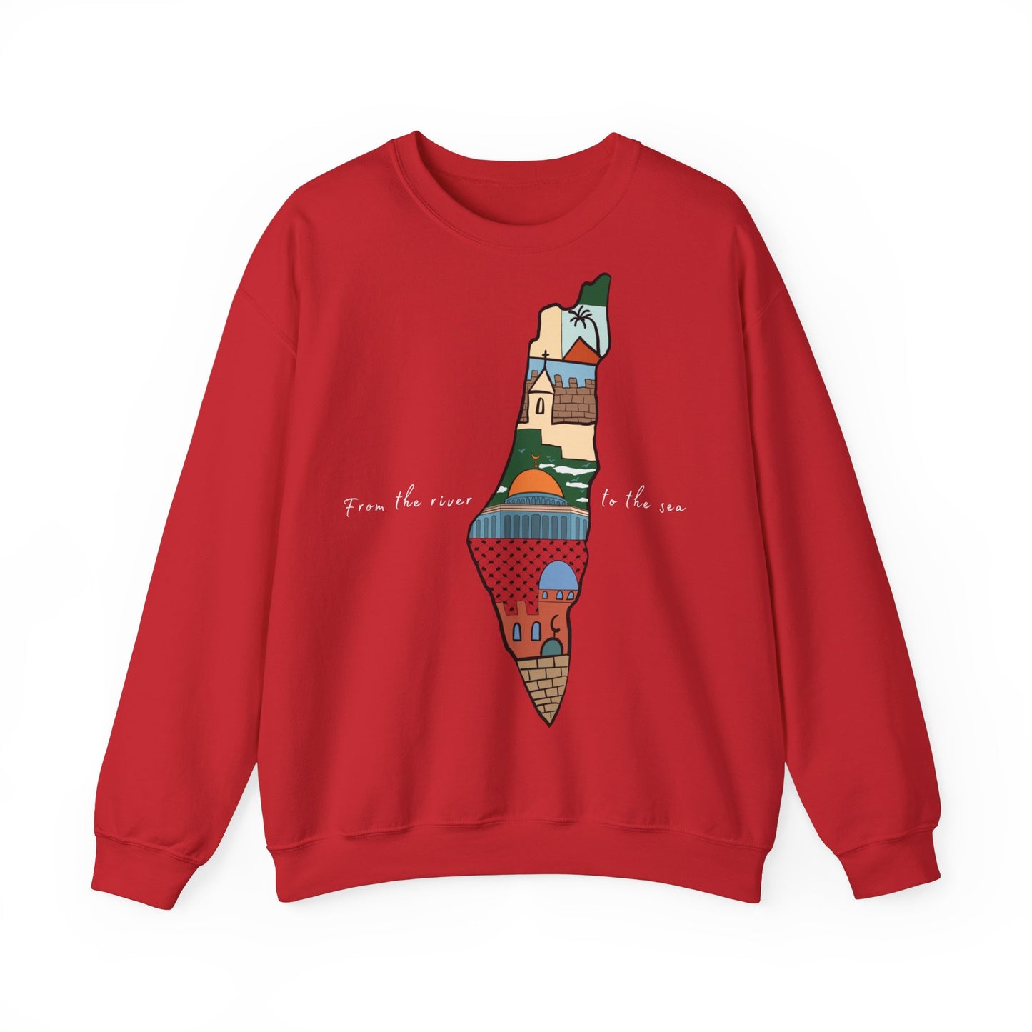 Mapwear: Palestine Edition Sweatshirt | Women