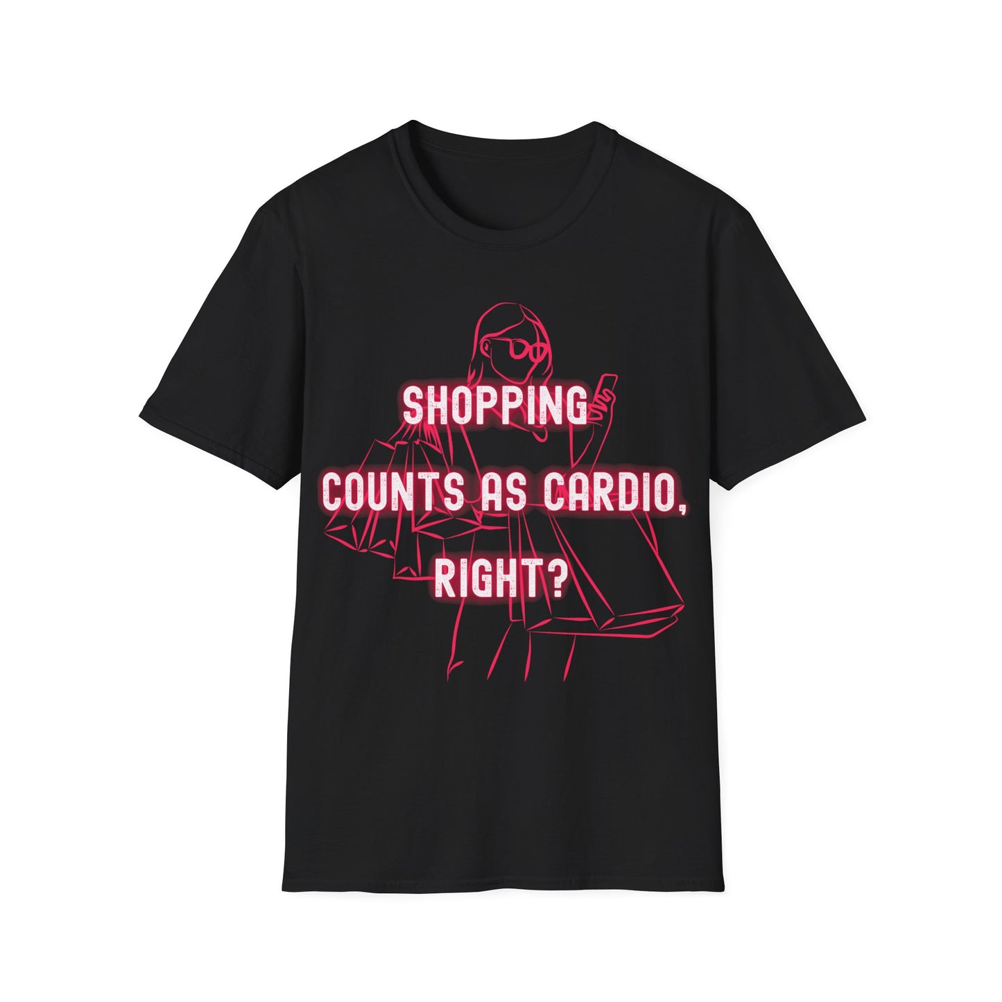 Shop 'Til You Drop | black | Unisex
