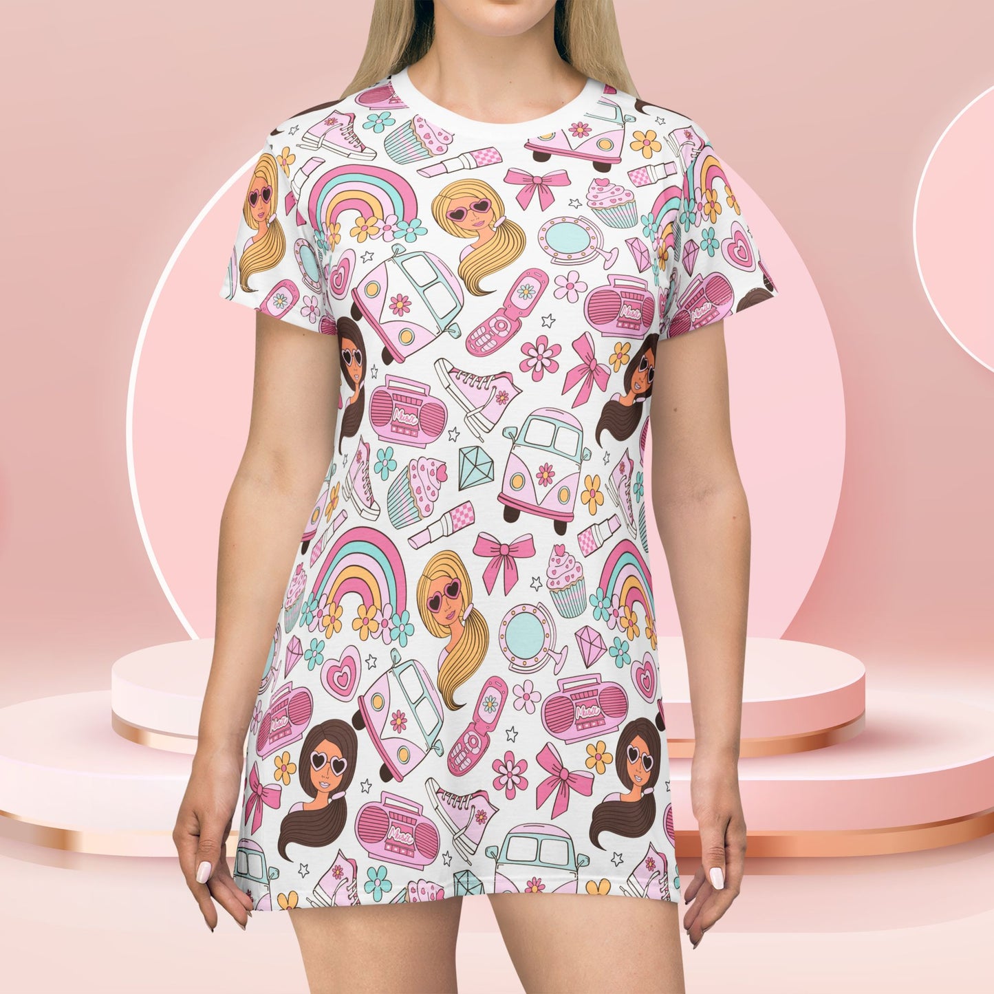 Fierce Females T-Shirt Dress