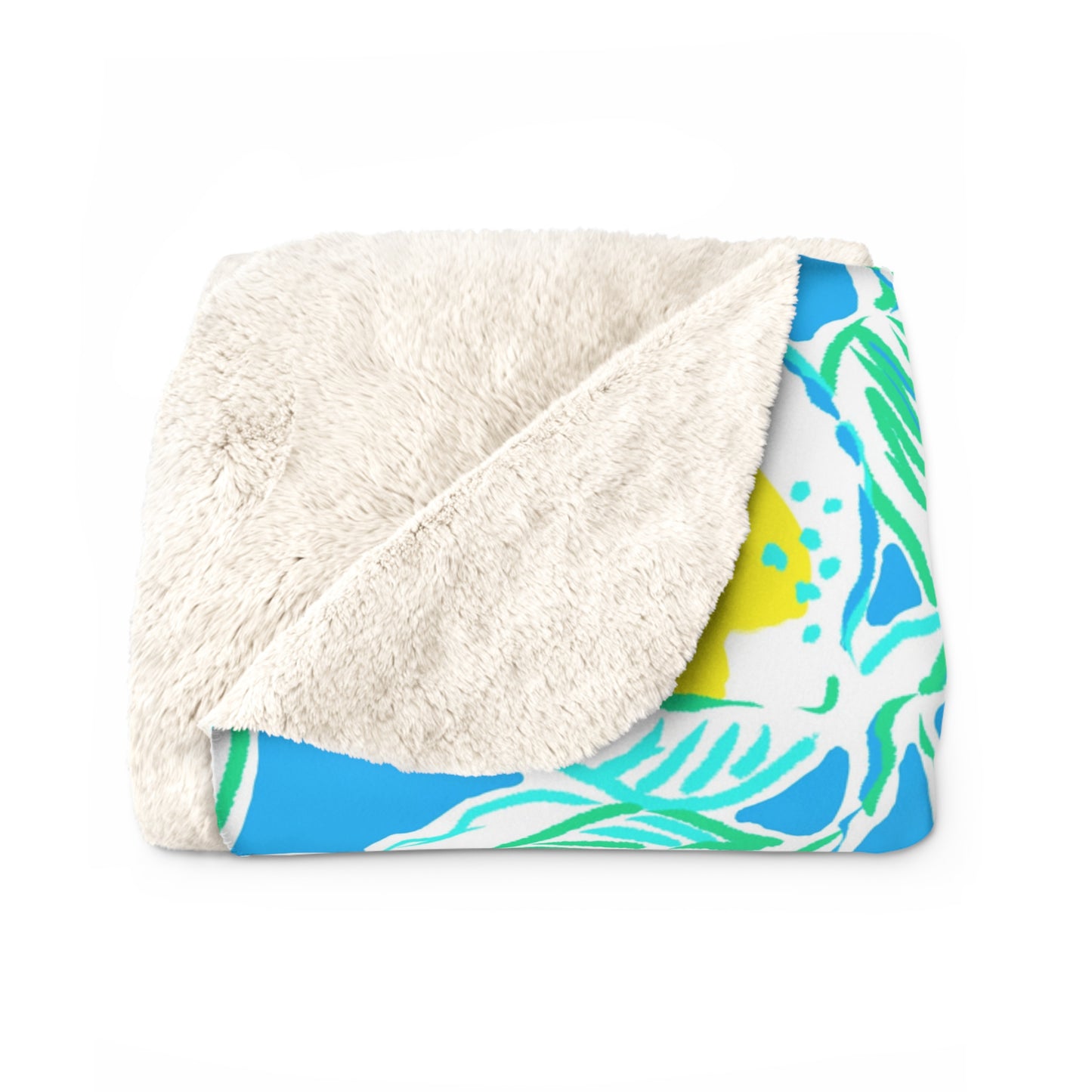 Lemonade Days Sherpa Fleece Blanket