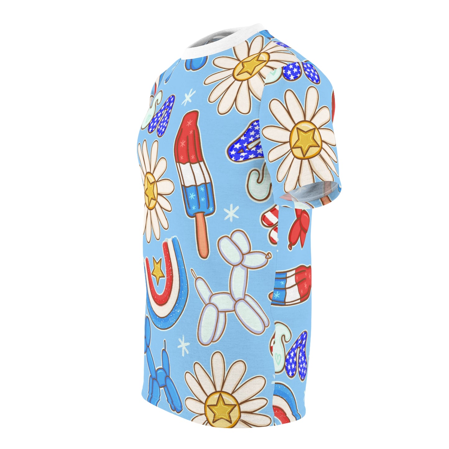 Sunny Celebrations All-Over-Print T-Shirt