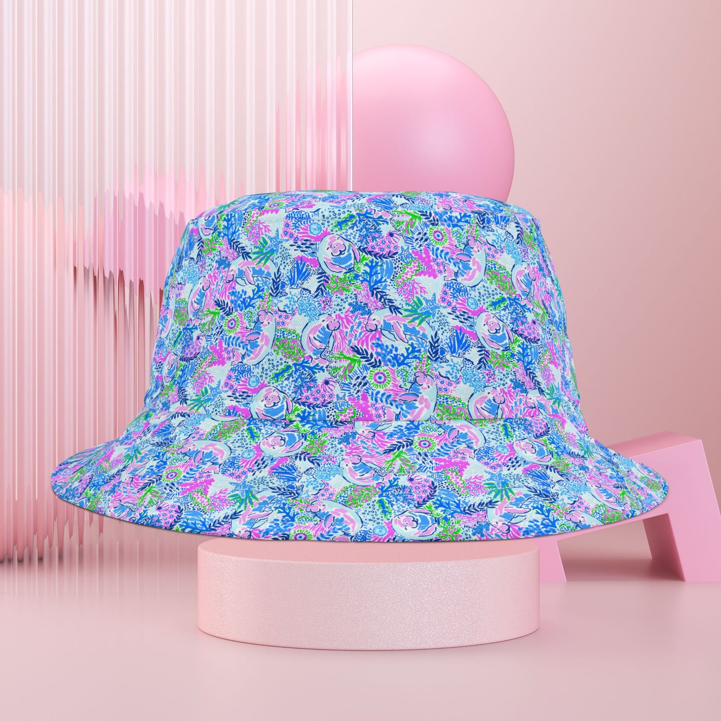 Manatee Paradise Bucket Hat