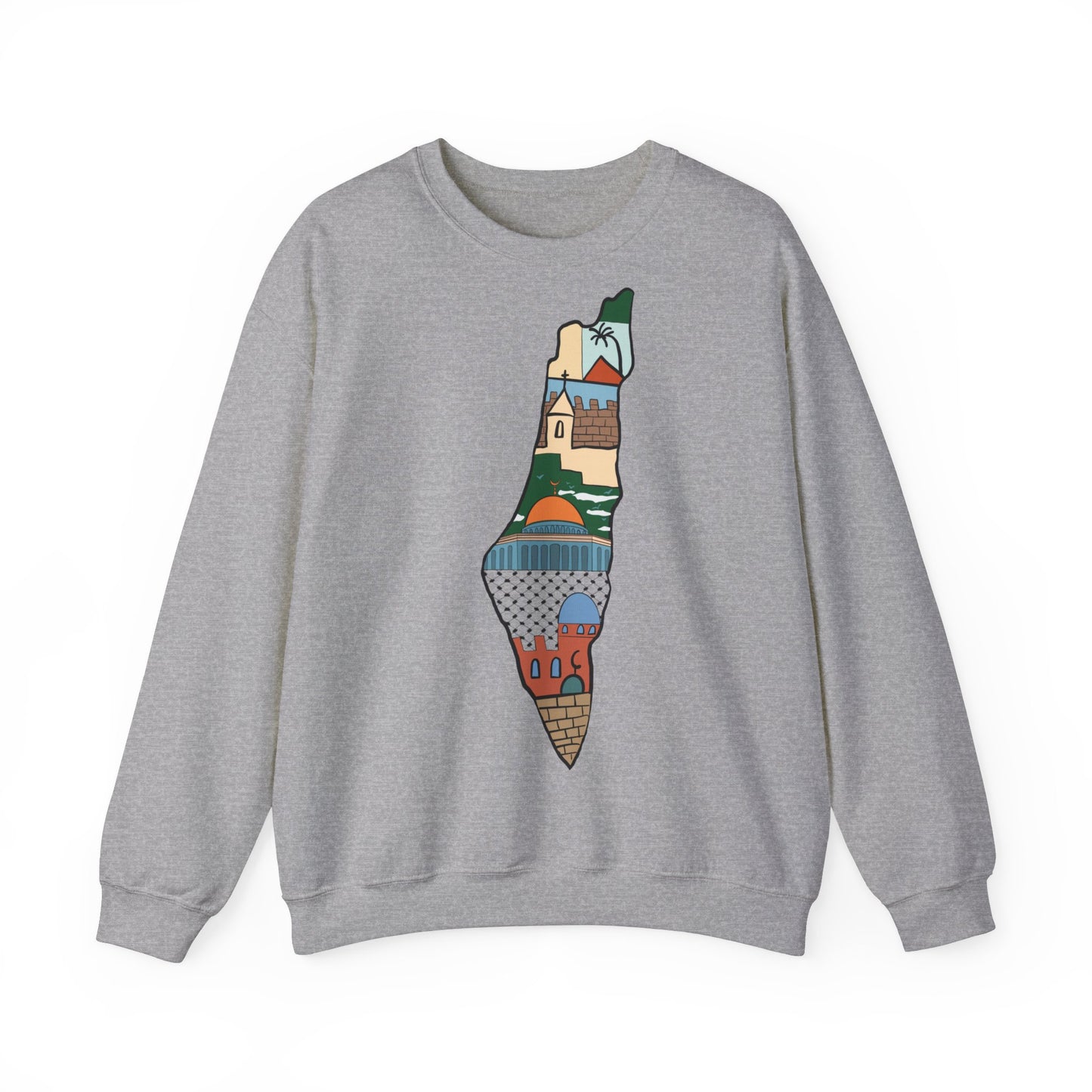 Mapwear: Palestine Edition Sweatshirt | Men