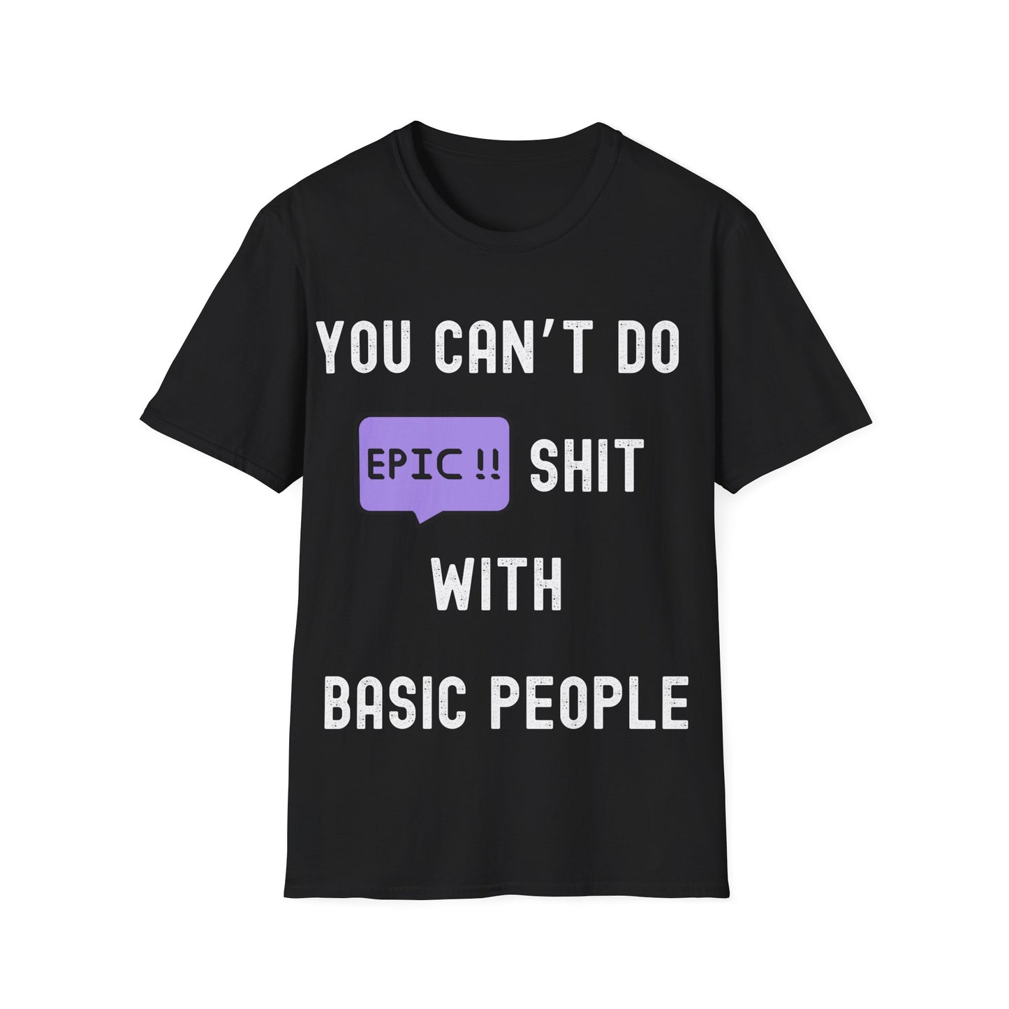 No Room for Basic | black | Unisex