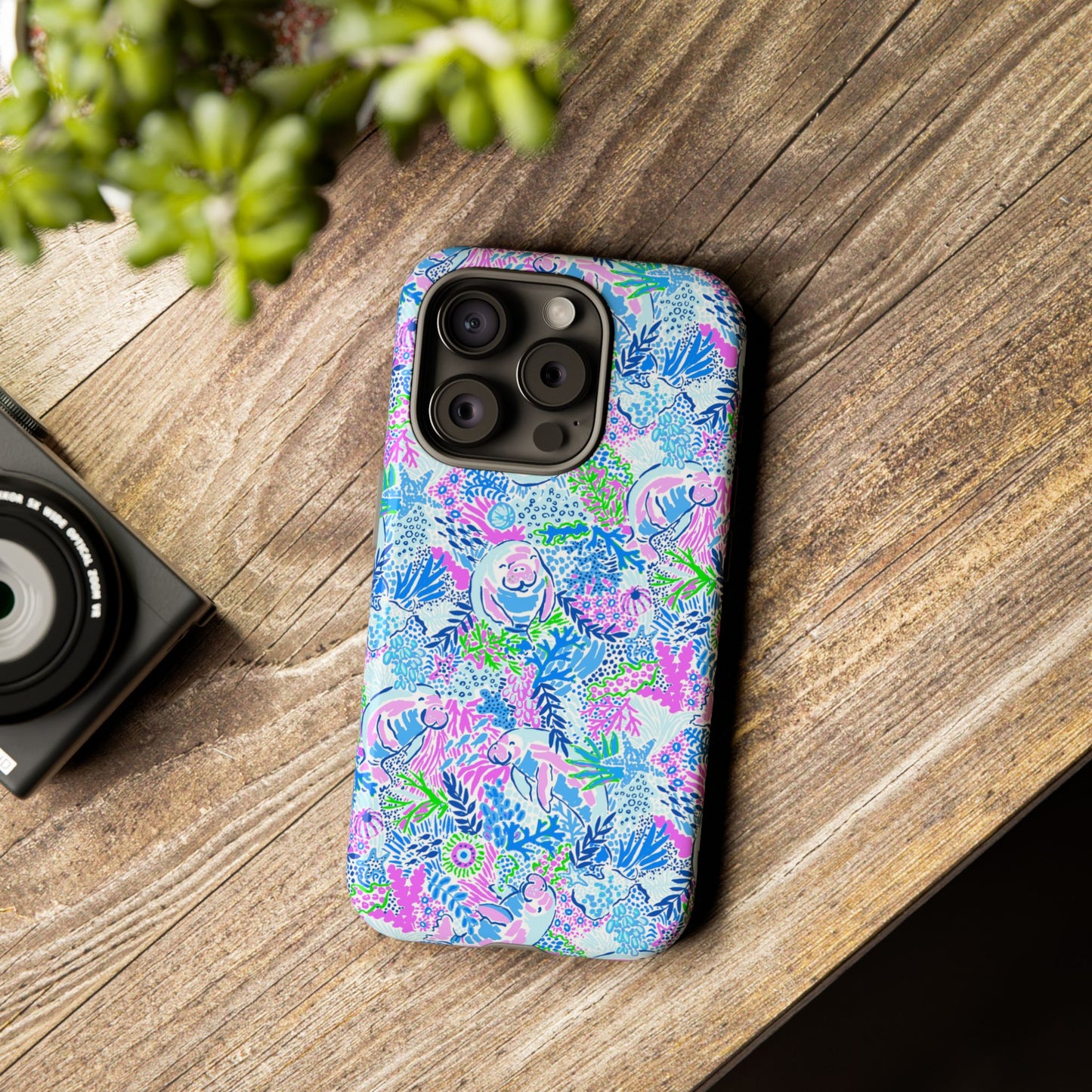 Manatee Paradise iPhone Case