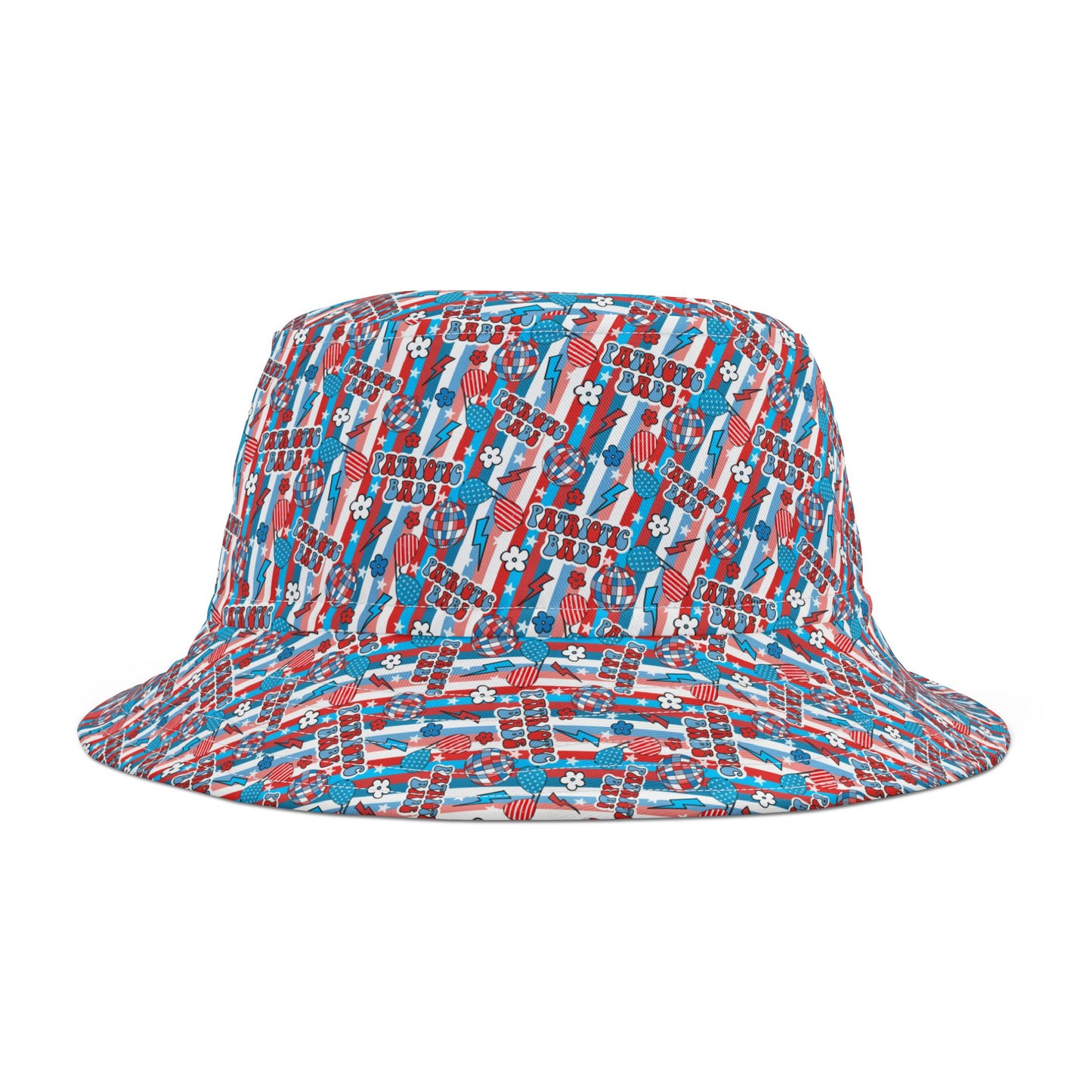 Patriotic Babe Custom Bucket Hat