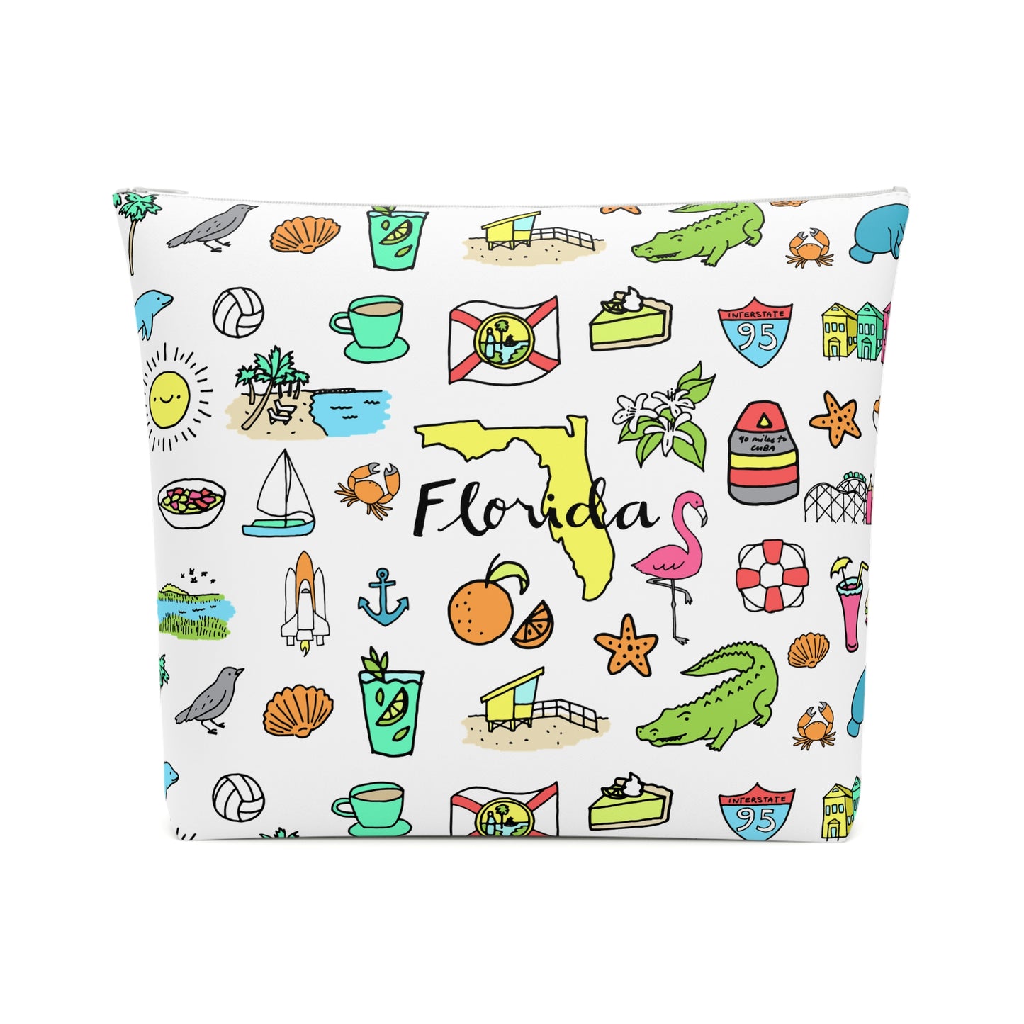 Tropicool Florida Cosmetic Bag