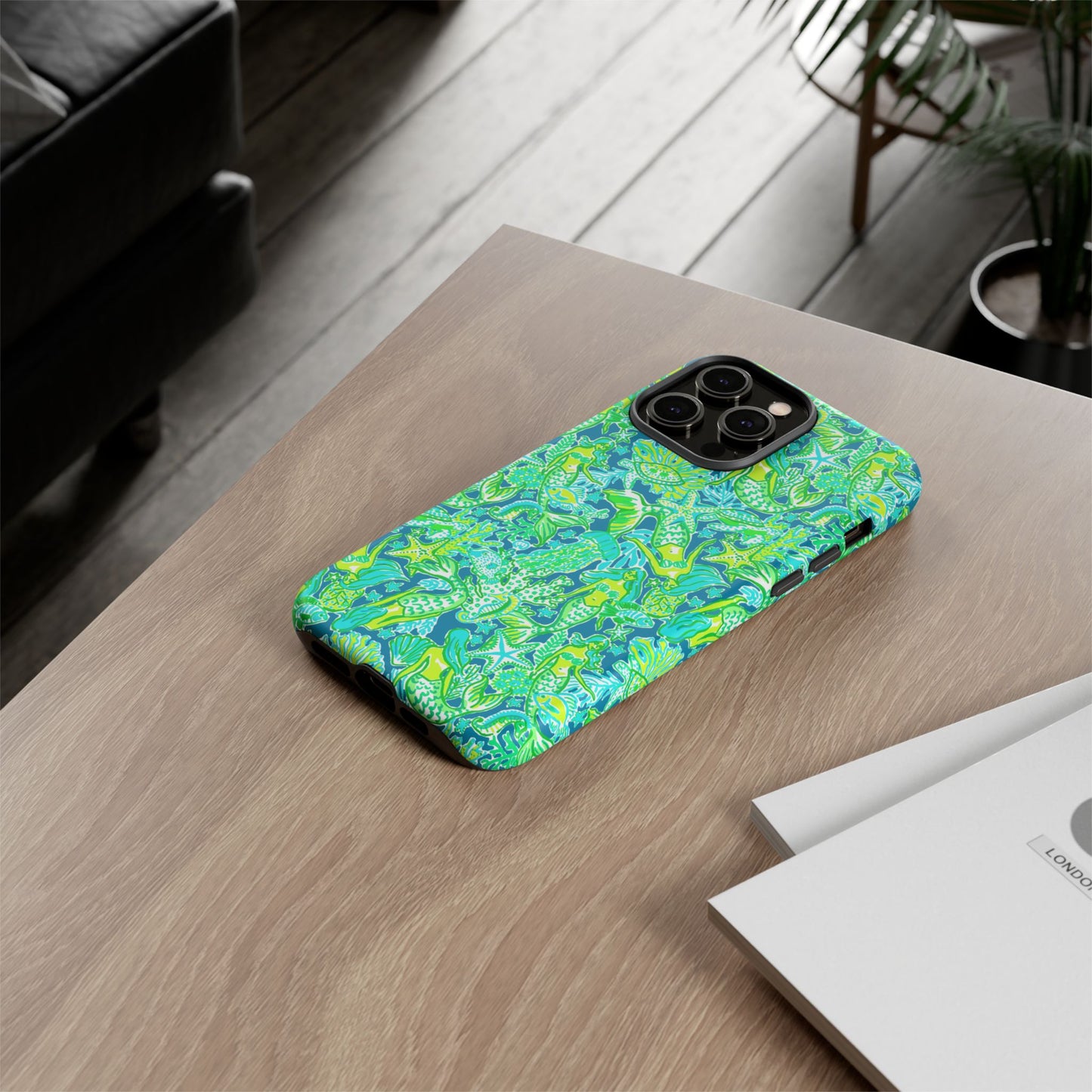 Emerald Mermaid iPhone Case