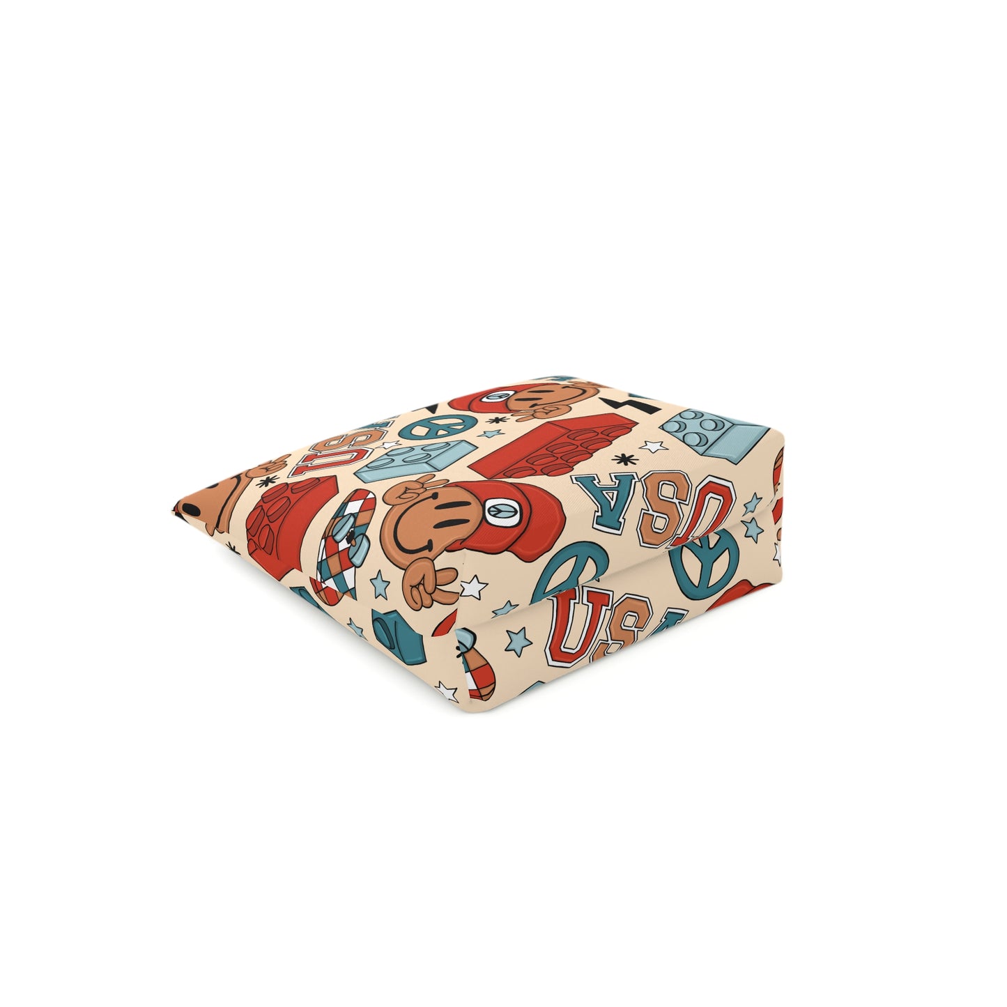 Smiles & Stripes Cosmetic Bag