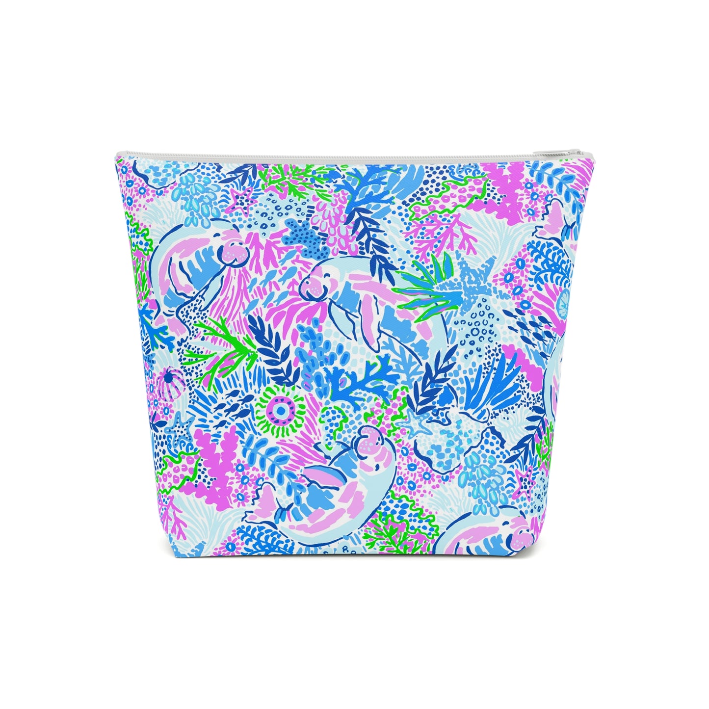 Manatee Paradise Cosmetic Bag