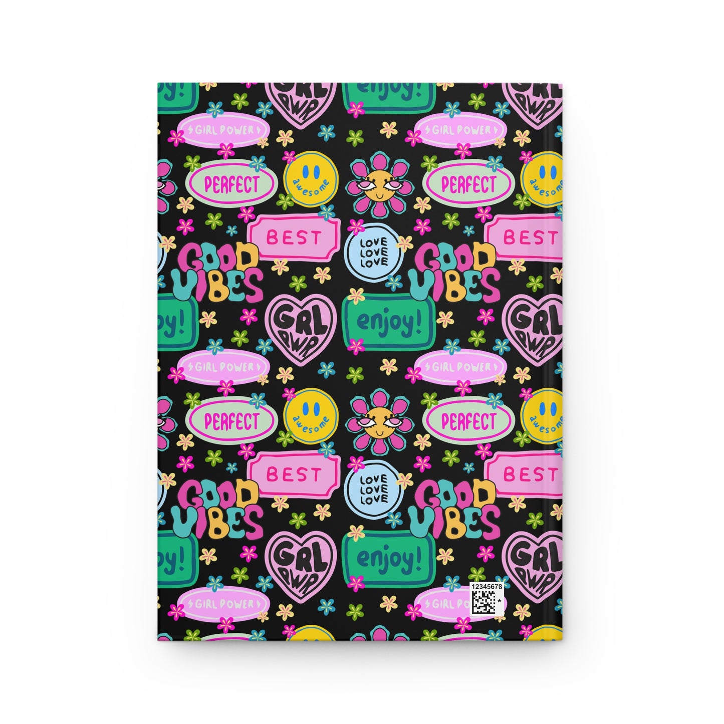 Girl Power, Good Vibes Hardcover Journal