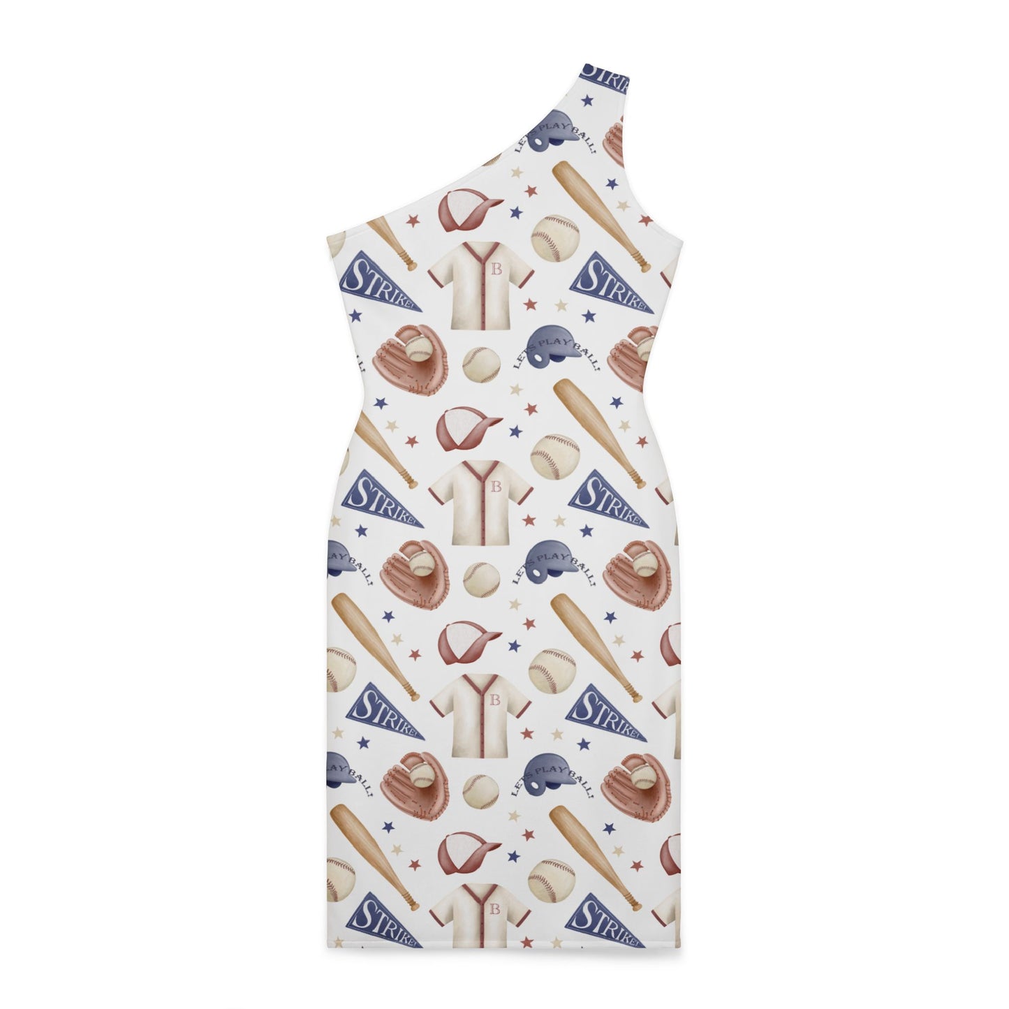 Home Run One Shoulder Dress