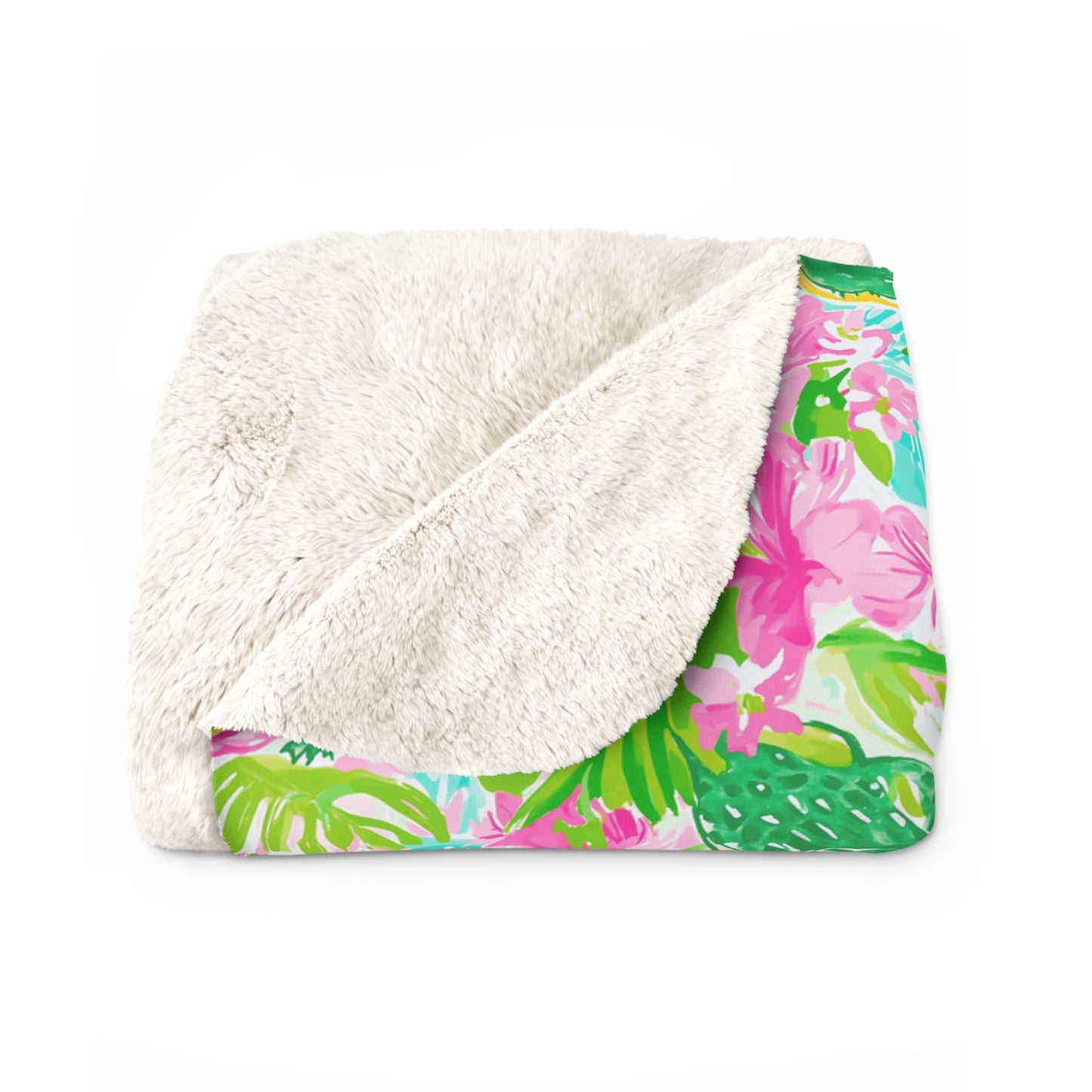 Swamp King Sherpa Fleece Blanket